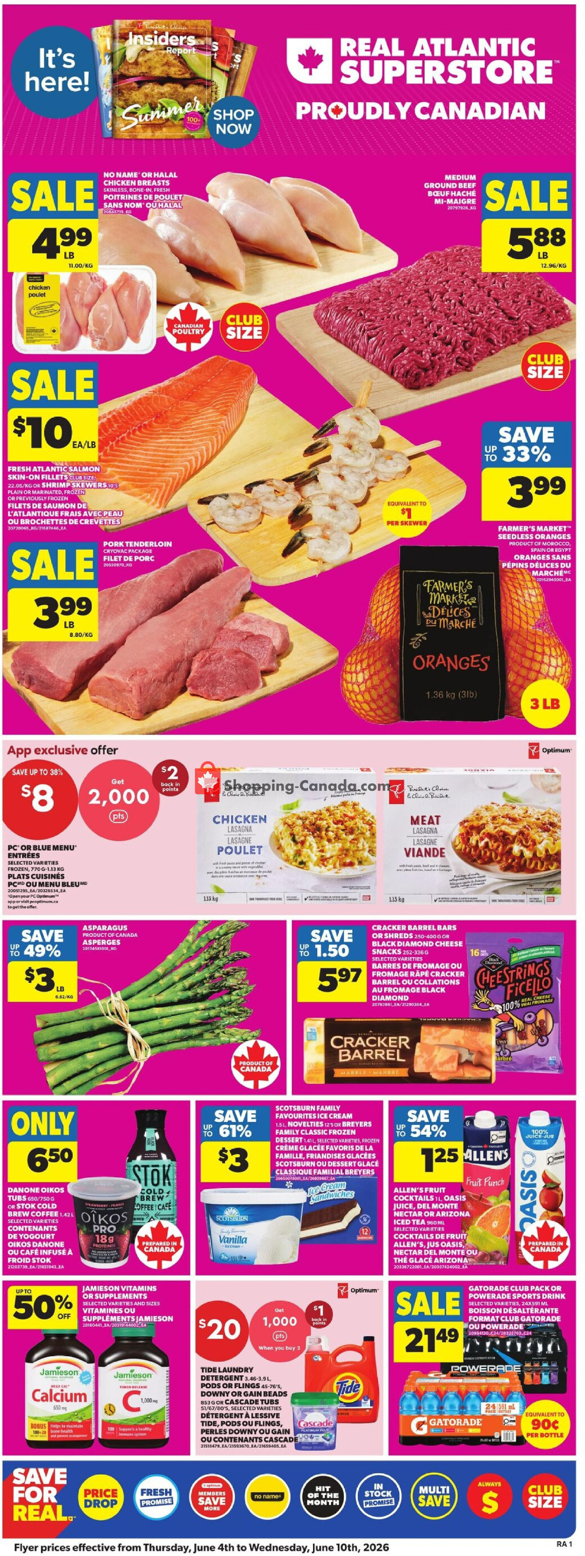 Atlantic Superstore flyer from Thursday June 4, 2026 to Wednesday June 10, 2026 - page 3