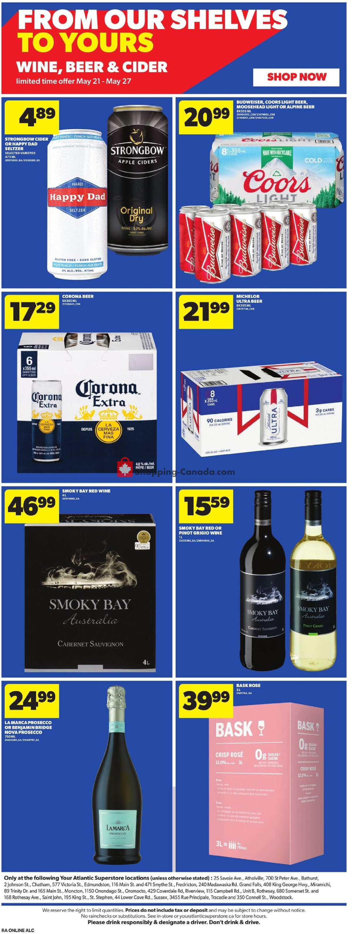 Atlantic Superstore flyer from Thursday May 21, 2026 to Wednesday May 27, 2026 - page 20