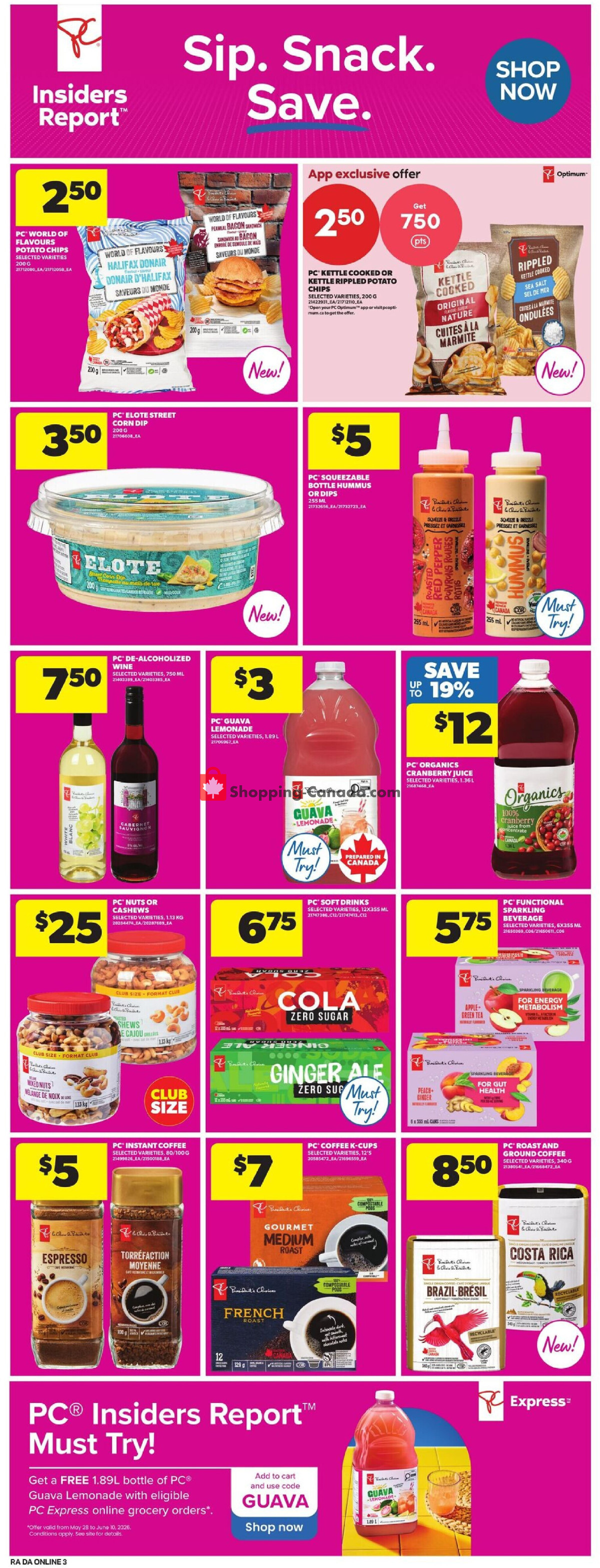 Atlantic Superstore flyer from Thursday May 28, 2026 to Wednesday June 3, 2026 - page 12