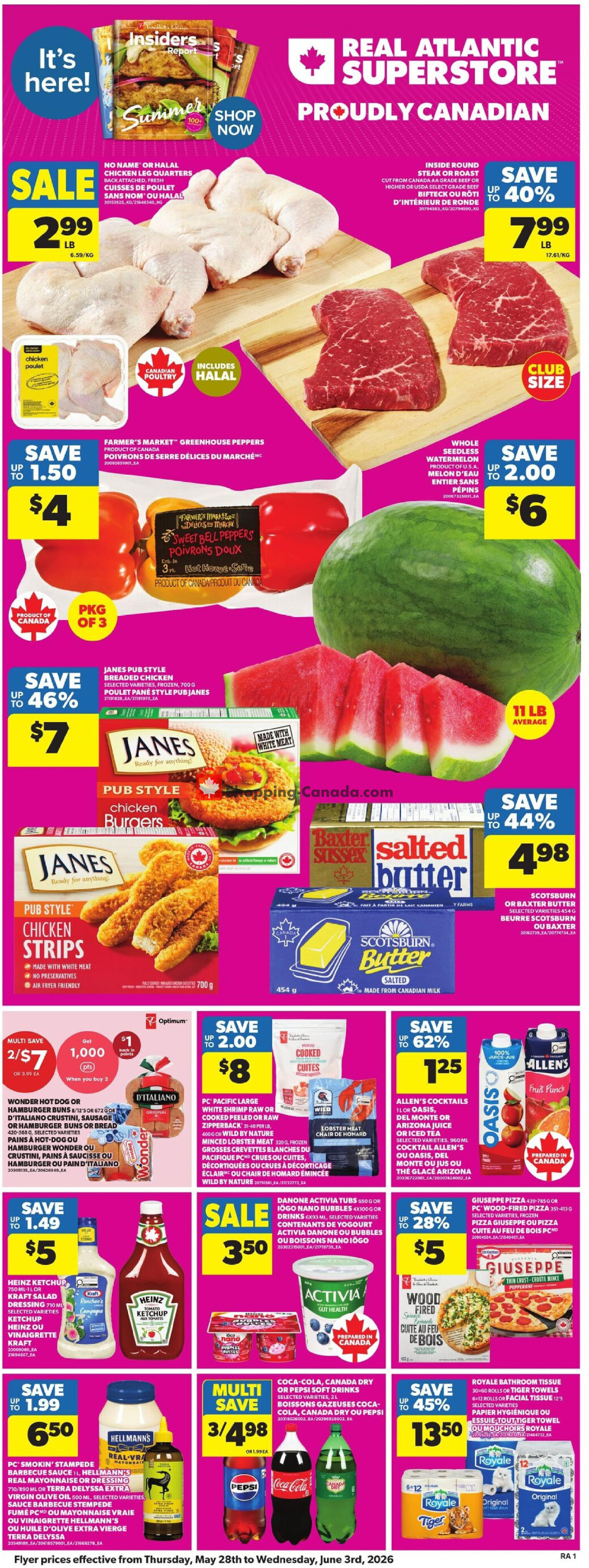 Atlantic Superstore flyer from Thursday May 28, 2026 to Wednesday June 3, 2026 - page 3