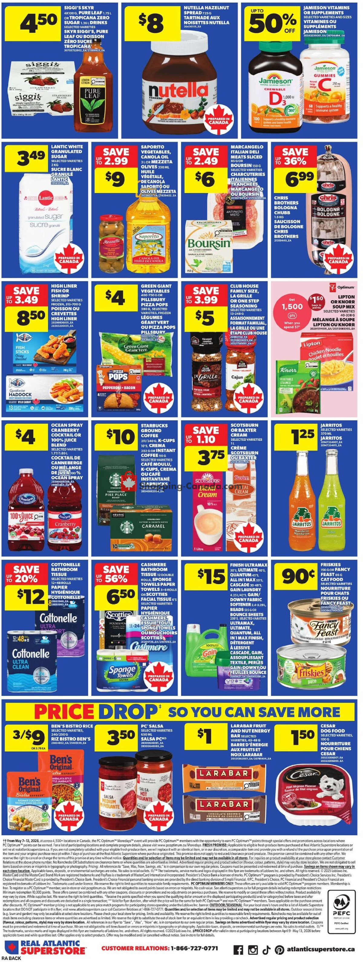 Atlantic Superstore flyer from Thursday May 7, 2026 to Wednesday May 13, 2026 - page 4