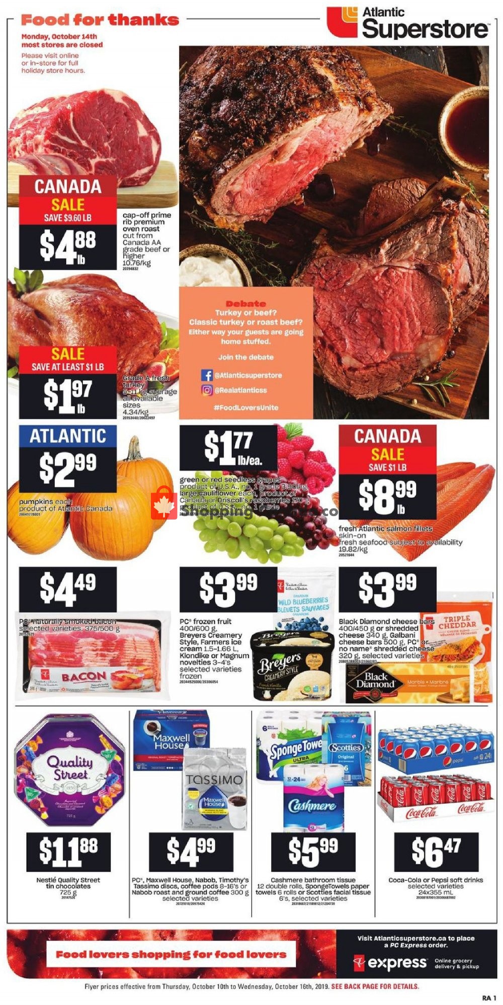 Atlantic Superstore flyer from Thursday October 10, 2019 to Wednesday October 16, 2019 - page 3