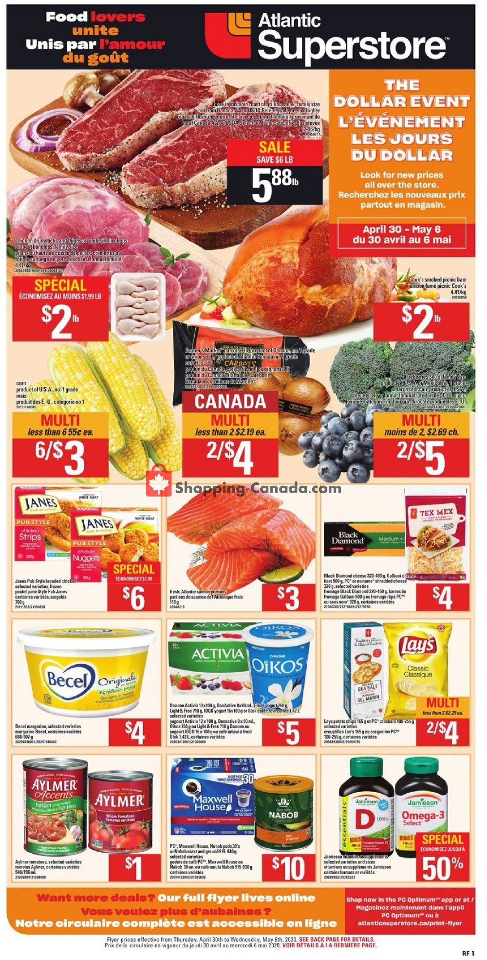 Atlantic Superstore flyer from Thursday April 30, 2020 to Wednesday May 6, 2020 - page 3