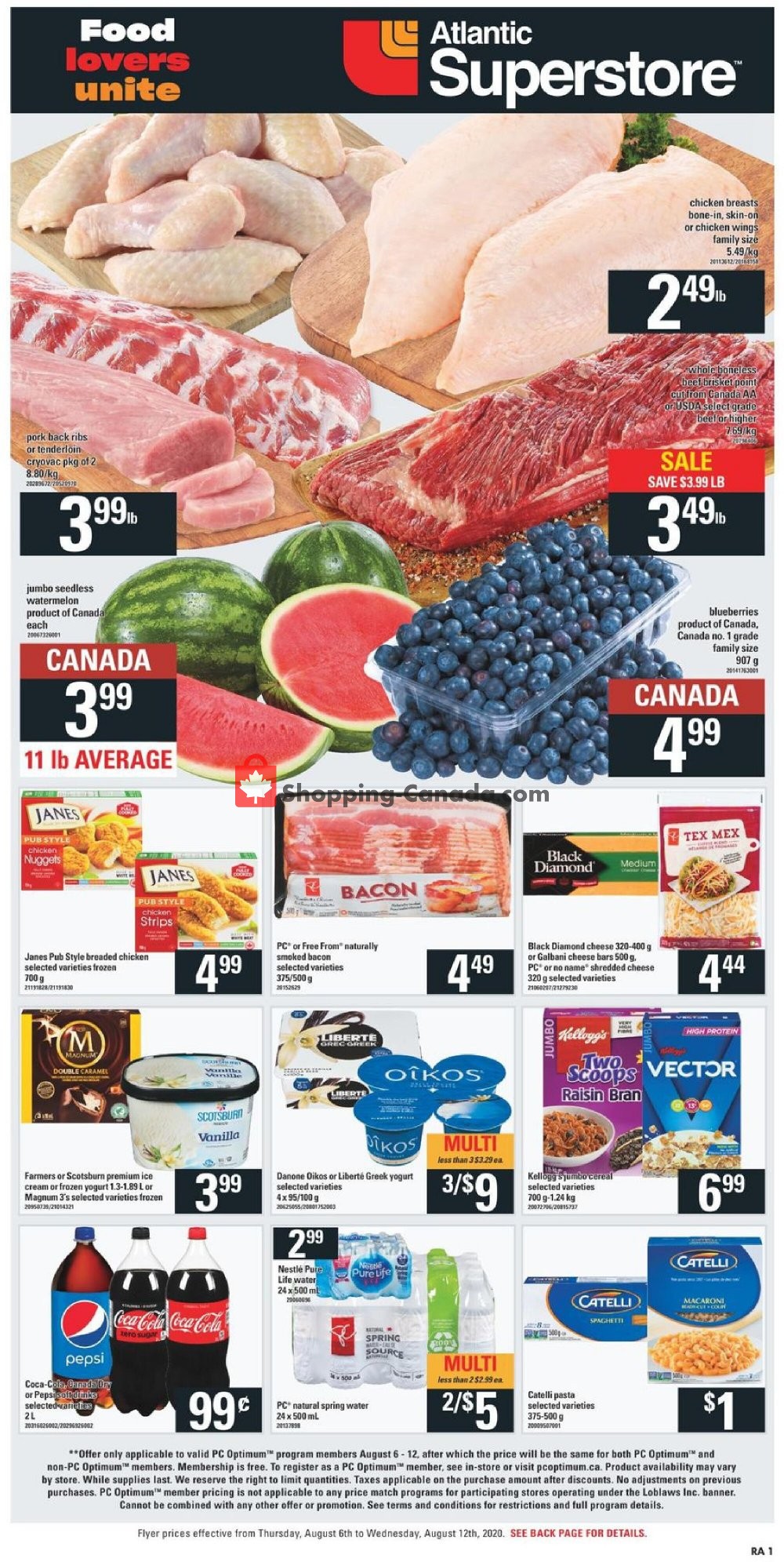 Atlantic Superstore flyer from Thursday August 6, 2020 to Wednesday August 12, 2020 - page 3