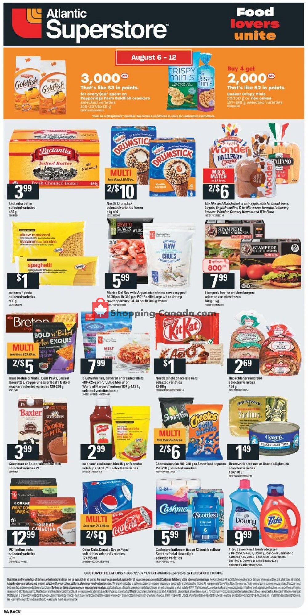 Atlantic Superstore flyer from Thursday August 6, 2020 to Wednesday August 12, 2020 - page 4