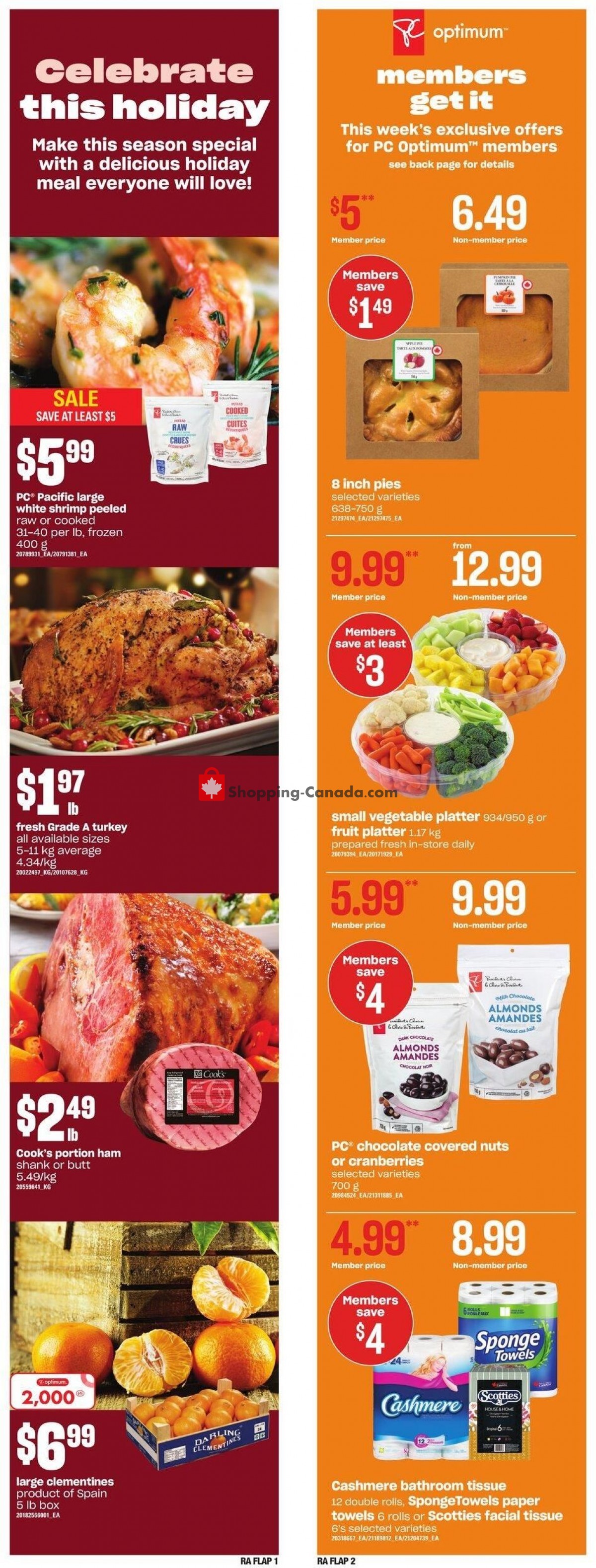 Atlantic Superstore Canada, flyer (Food Lovers Unit) December 22