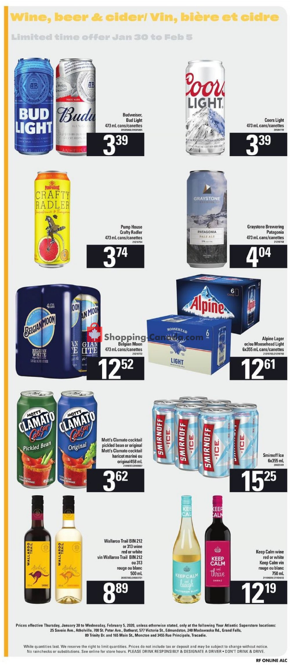 Atlantic Superstore flyer from Thursday January 30, 2020 to Wednesday February 5, 2020 - page 12