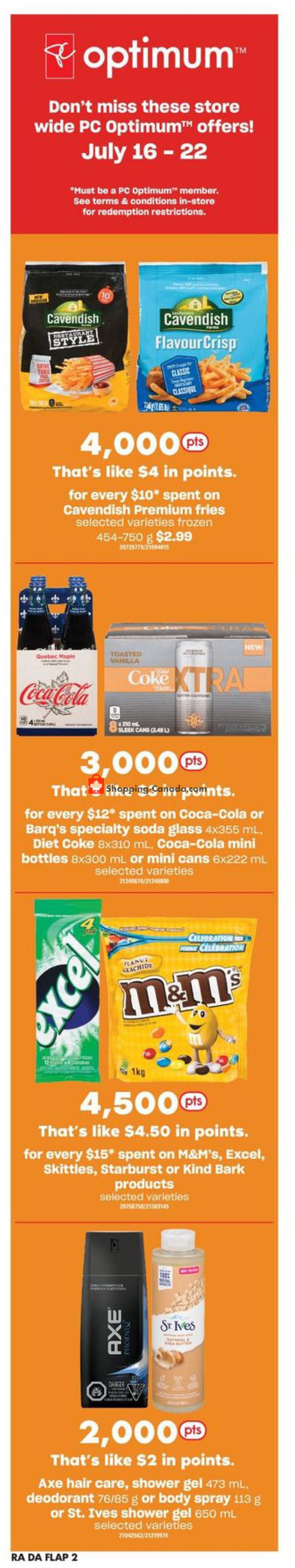 Atlantic Superstore flyer from Thursday July 16, 2020 to Wednesday July 22, 2020 - page 2