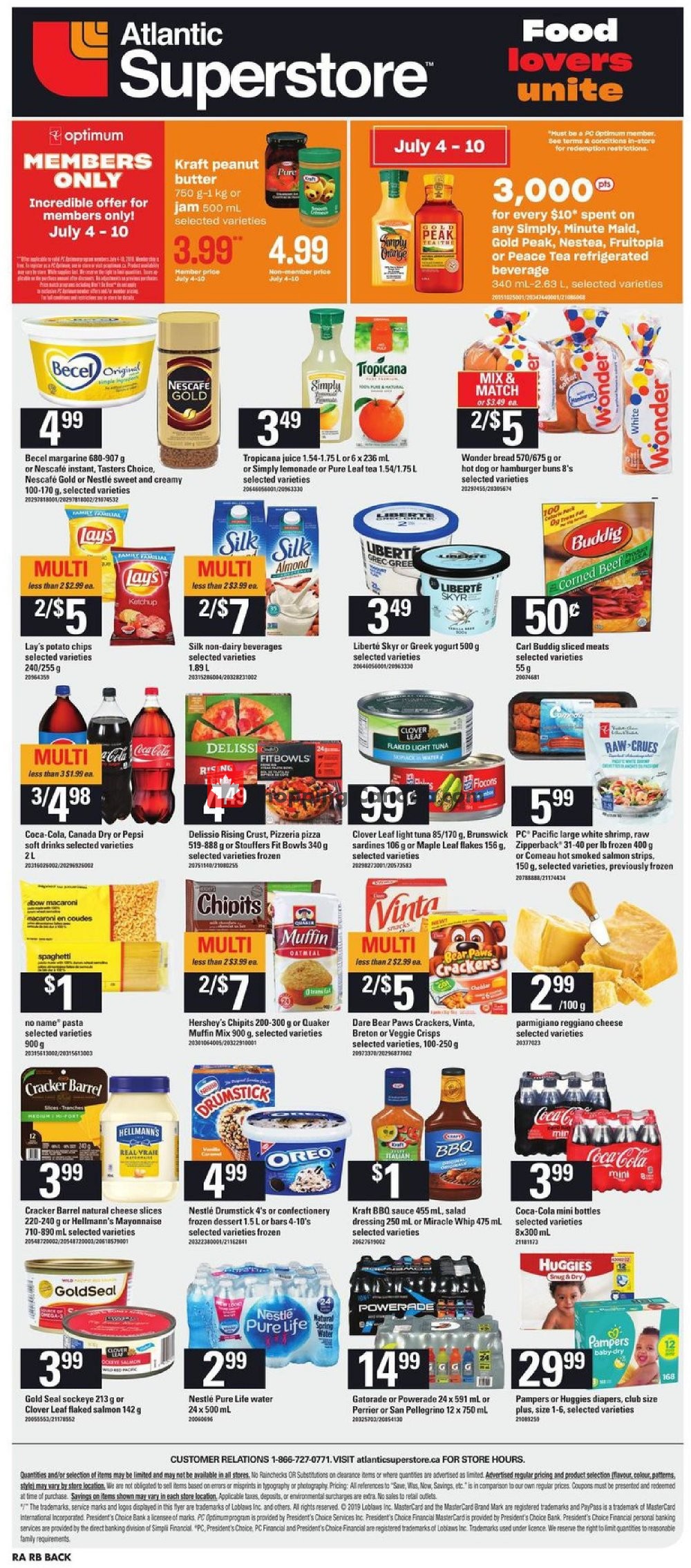 Atlantic Superstore flyer from Thursday July 4, 2019 to Wednesday July 10, 2019 - page 17