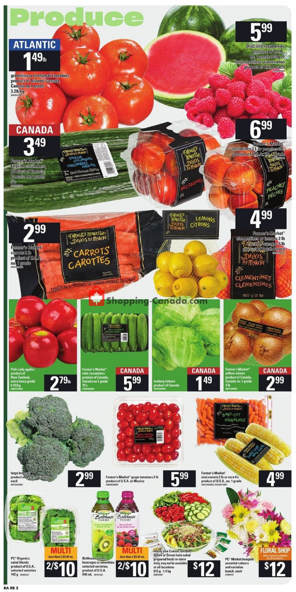 Atlantic Superstore flyer from Thursday July 4, 2019 to Wednesday July 10, 2019 - page 2