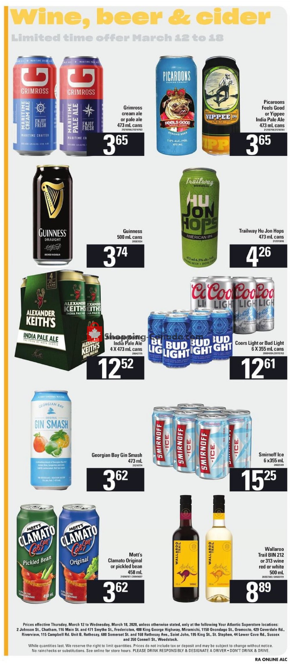 Atlantic Superstore flyer from Thursday March 12, 2020 to Wednesday March 18, 2020 - page 11