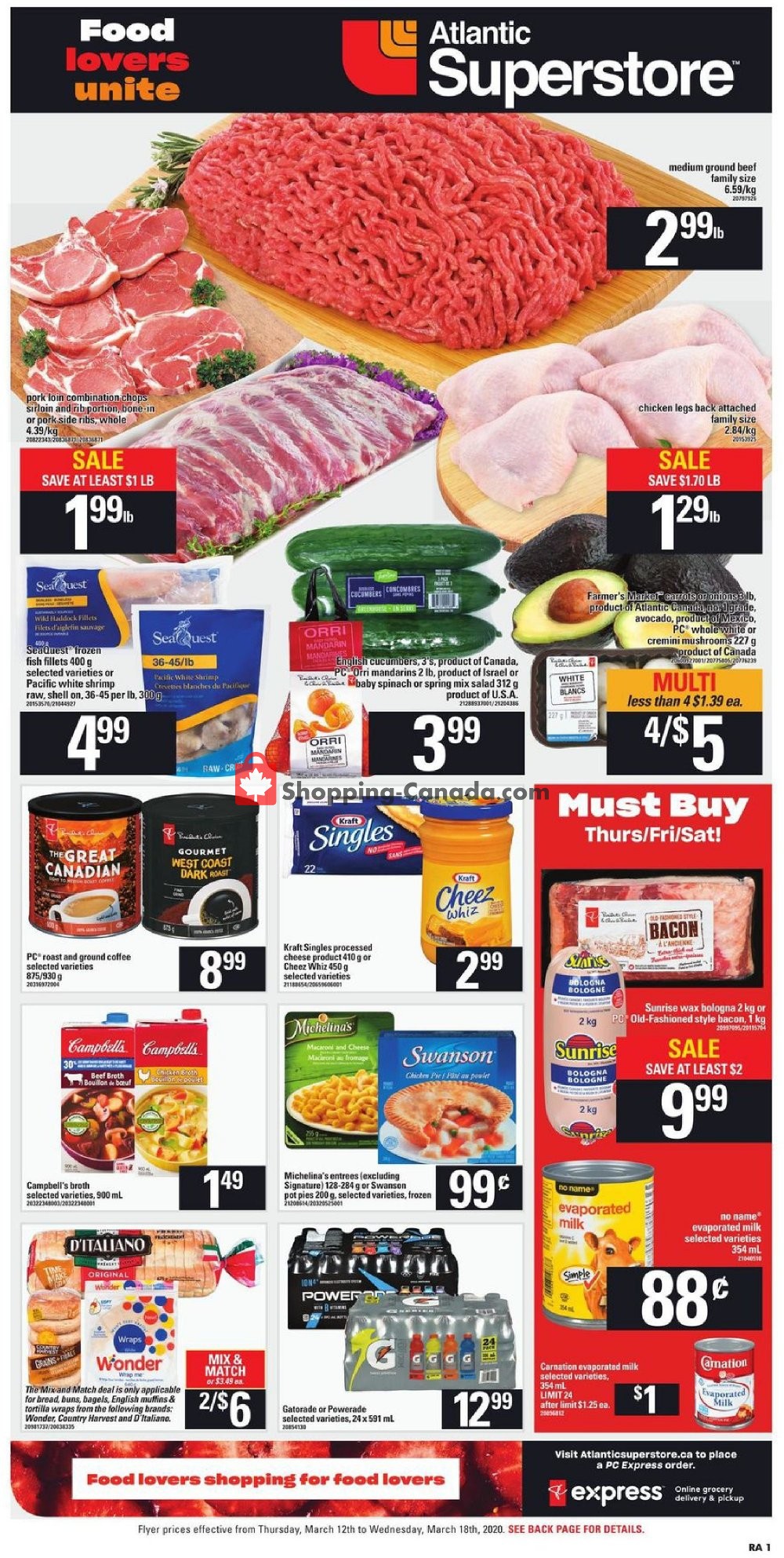 Atlantic Superstore flyer from Thursday March 12, 2020 to Wednesday March 18, 2020 - page 3