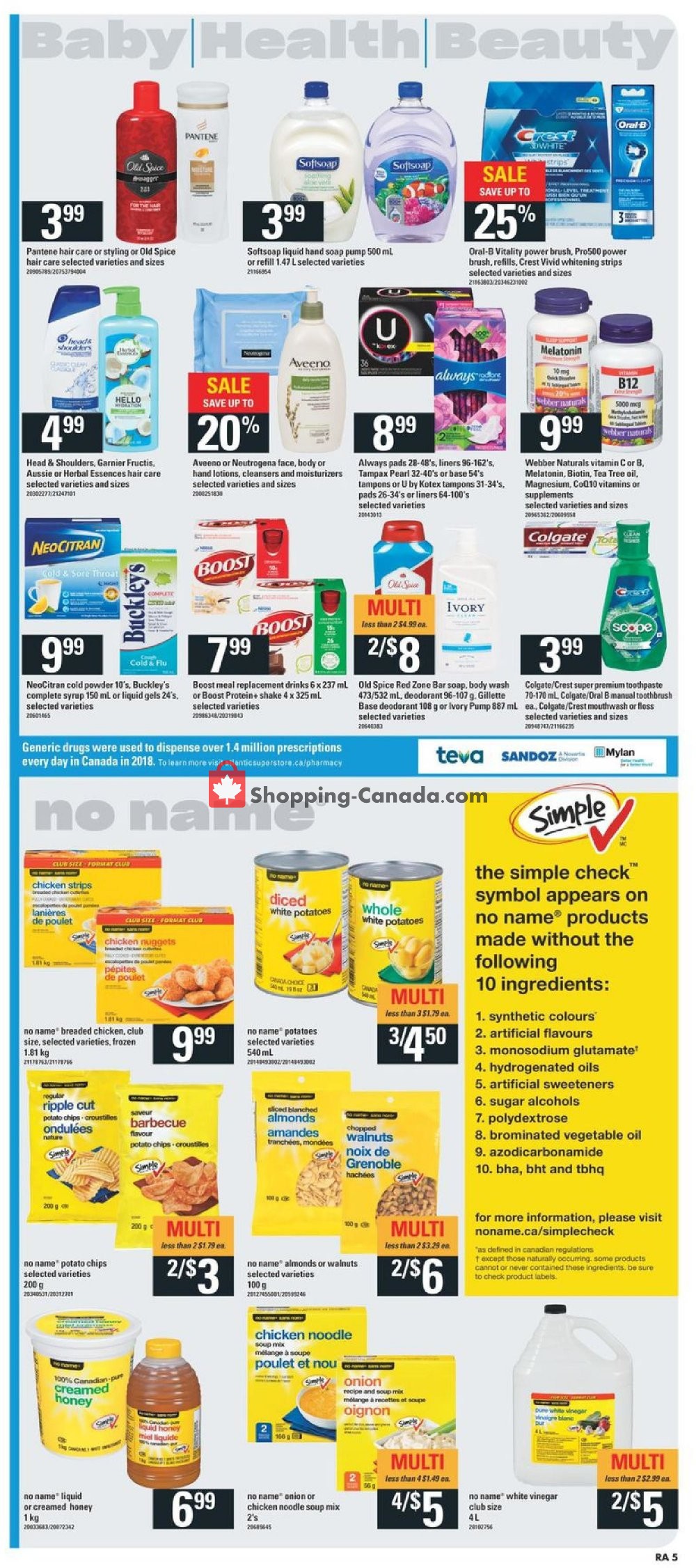 Atlantic Superstore flyer from Thursday March 26, 2020 to Wednesday April 1, 2020 - page 6