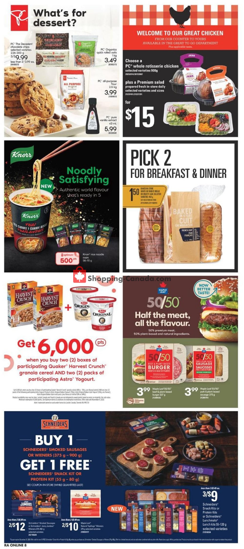 Atlantic Superstore flyer from Thursday October 15, 2020 to Wednesday October 21, 2020 - page 12