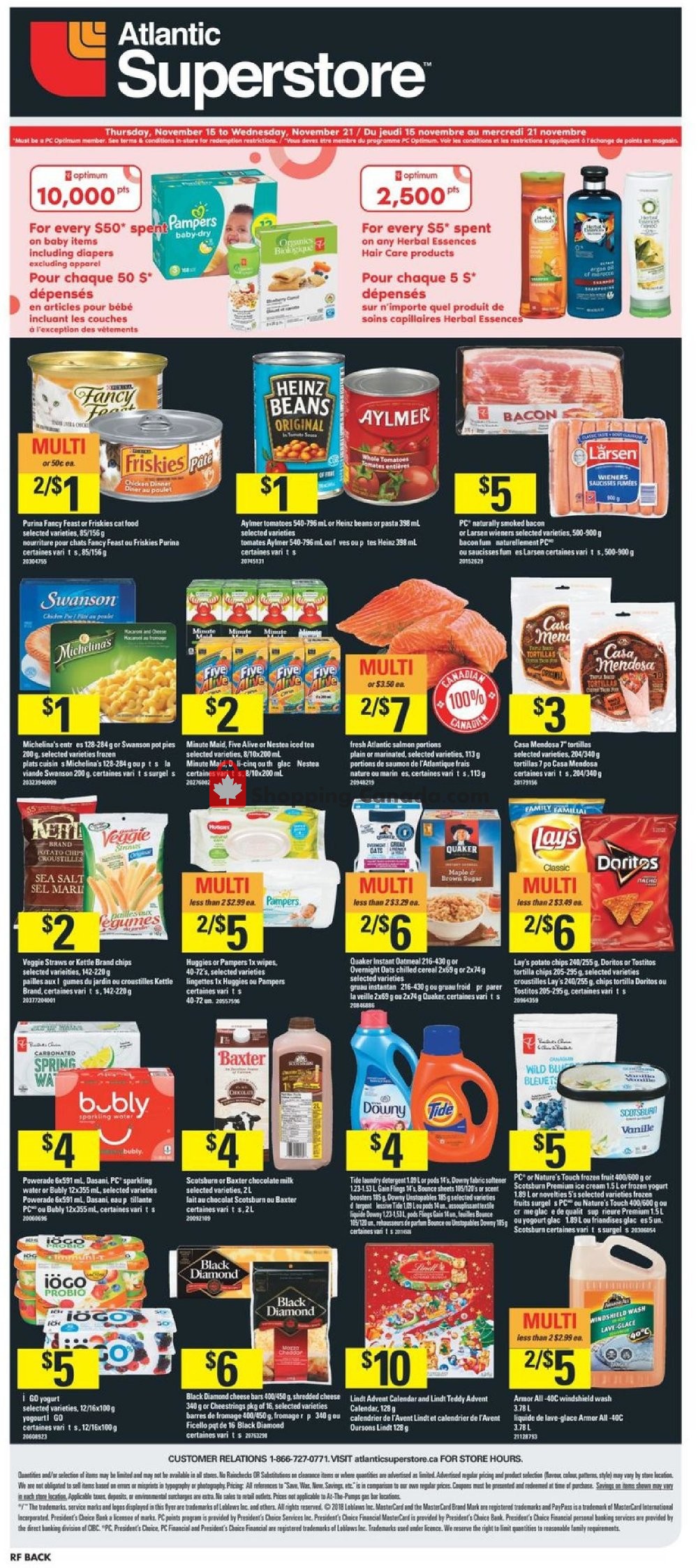 Atlantic Superstore flyer from Thursday November 15, 2018 to Wednesday November 21, 2018 - page 18