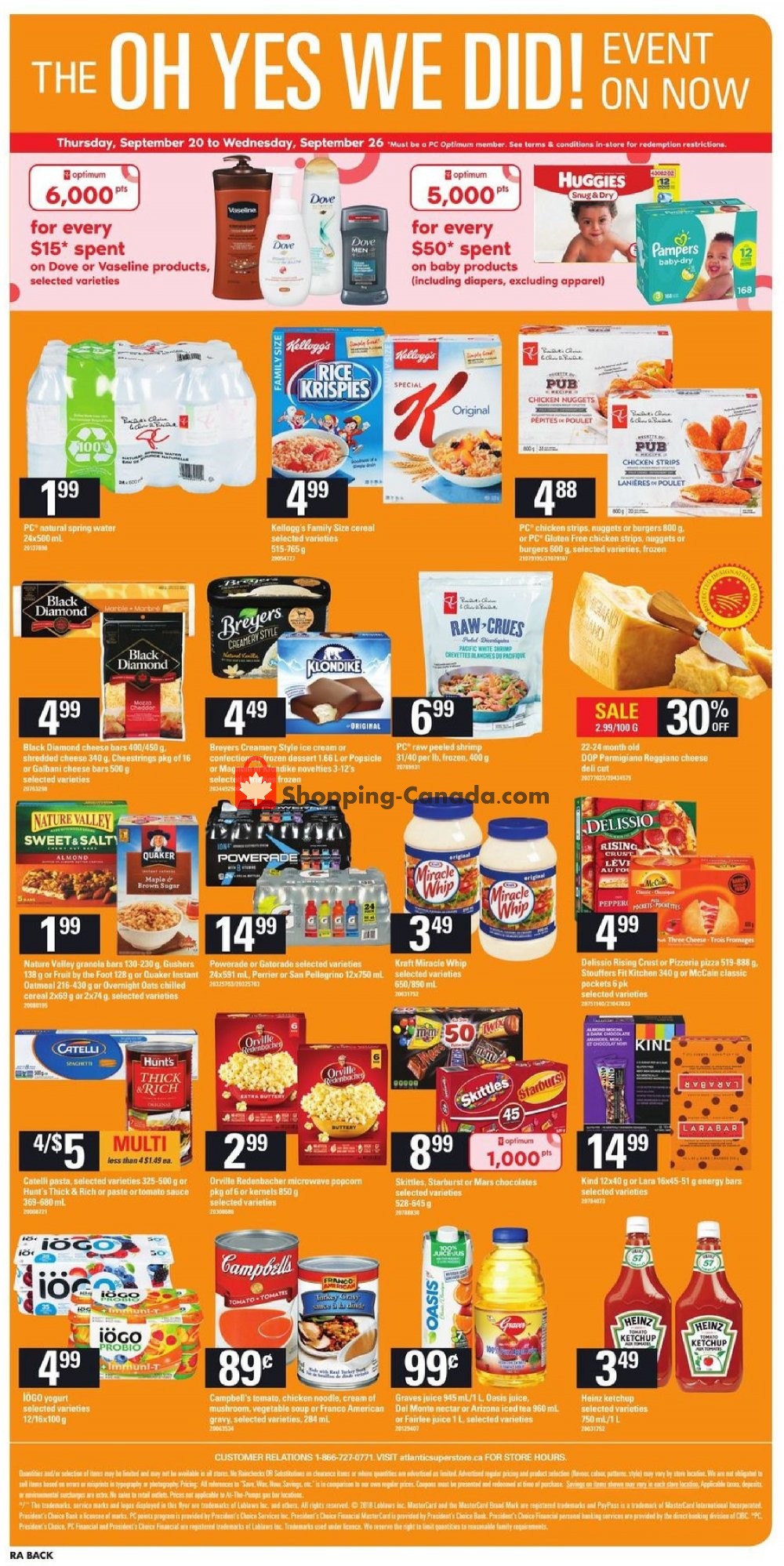 Atlantic Superstore flyer from Thursday September 20, 2018 to Wednesday September 26, 2018 - page 17