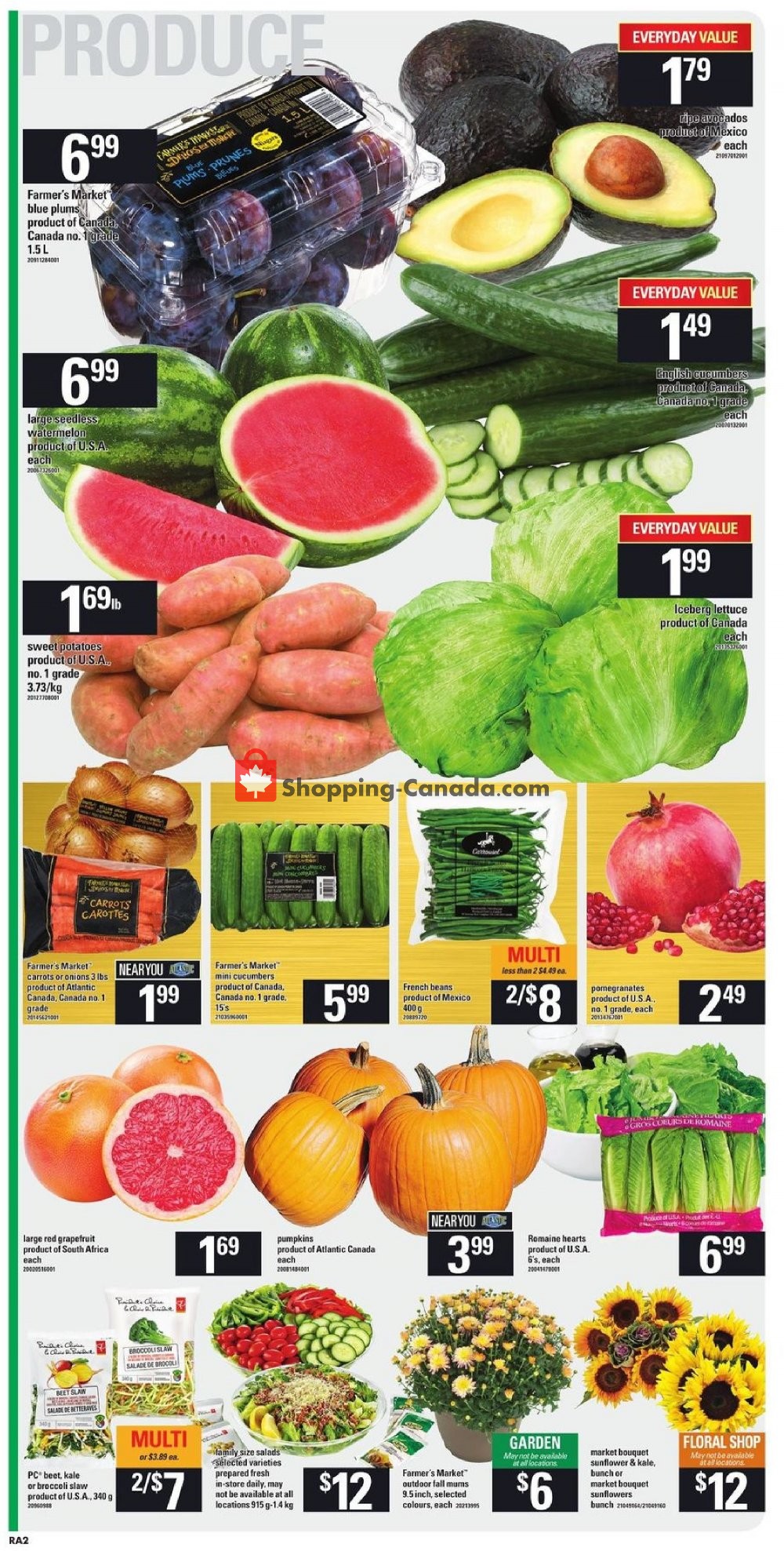 Atlantic Superstore flyer from Thursday September 20, 2018 to Wednesday September 26, 2018 - page 2
