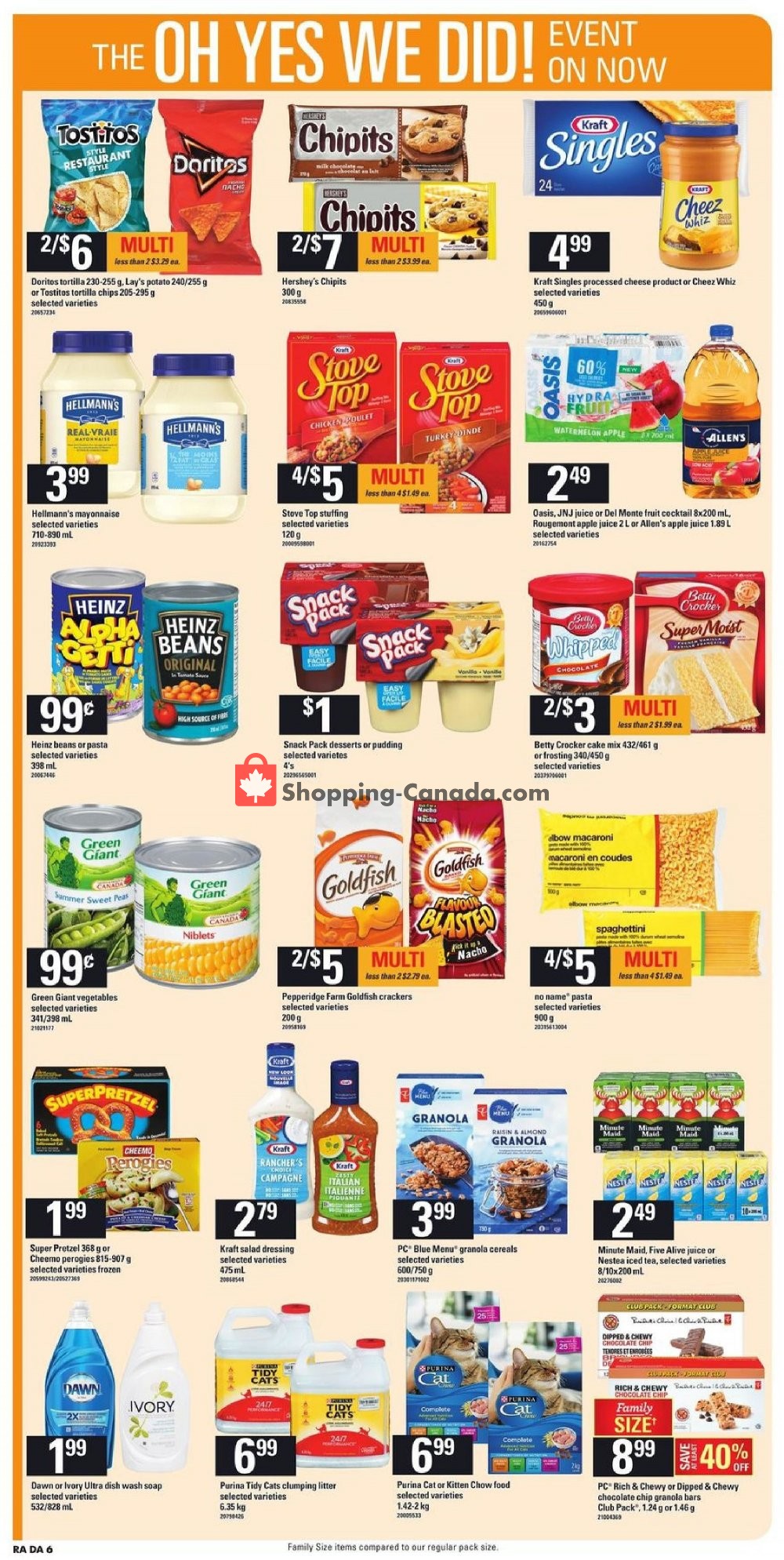 Atlantic Superstore flyer from Thursday September 20, 2018 to Wednesday September 26, 2018 - page 6