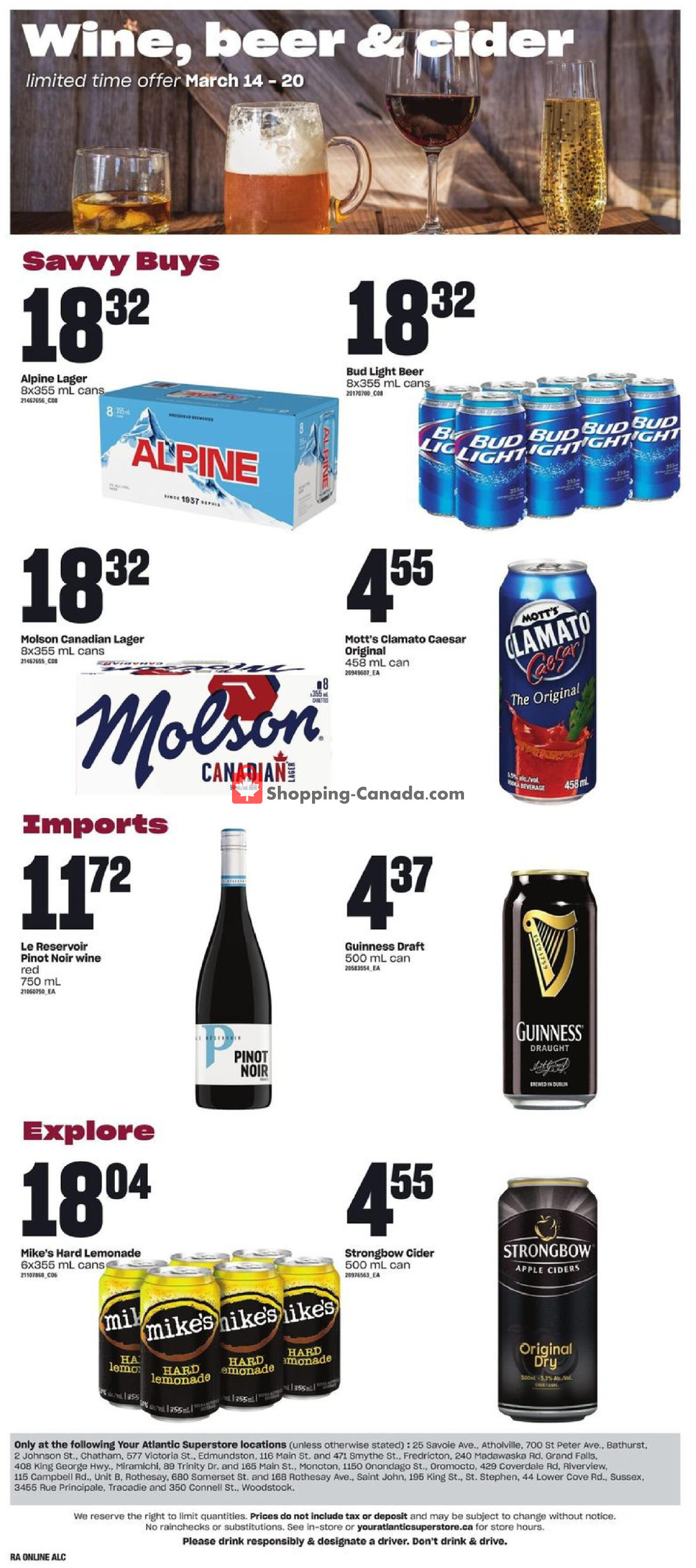 Atlantic Superstore flyer from Thursday March 14, 2024 to Wednesday March 20, 2024 - page 17