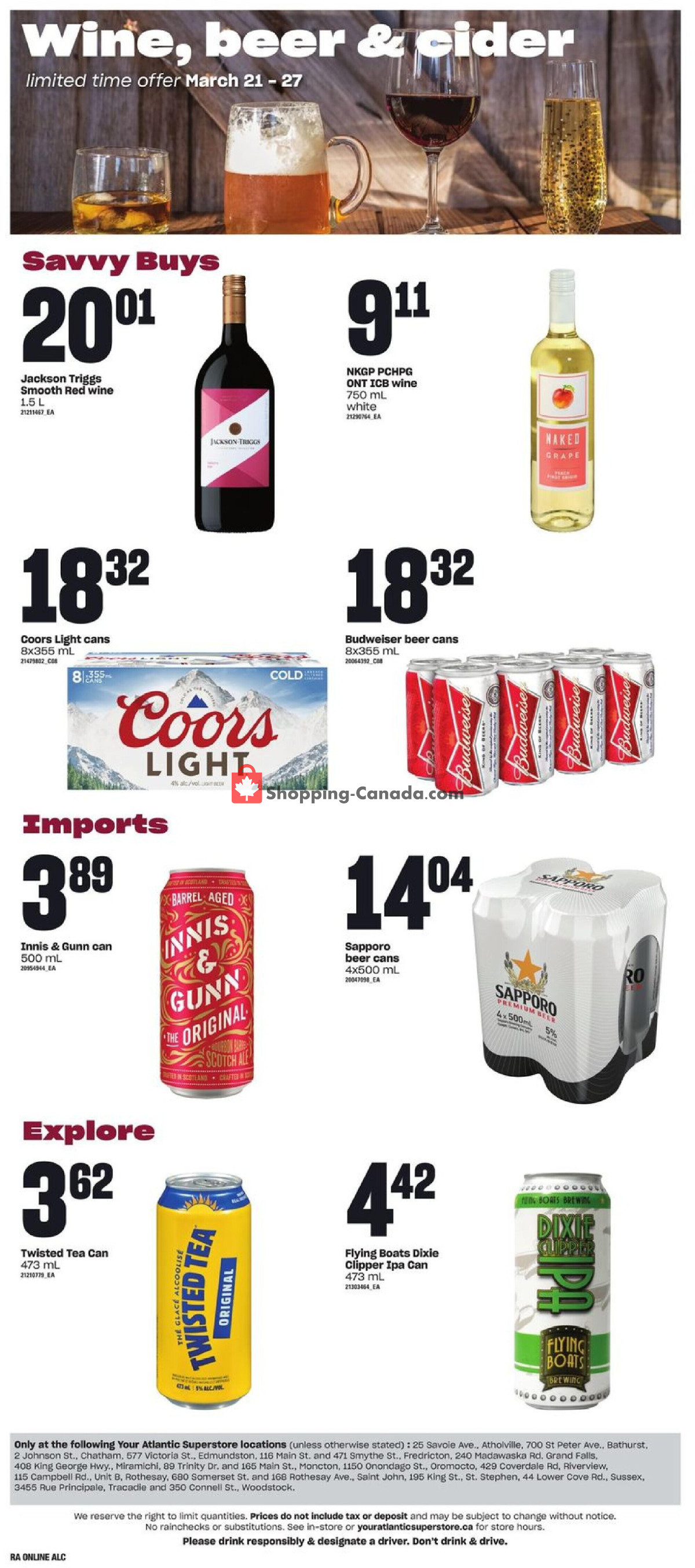 Atlantic Superstore flyer from Thursday March 21, 2024 to Wednesday March 27, 2024 - page 15