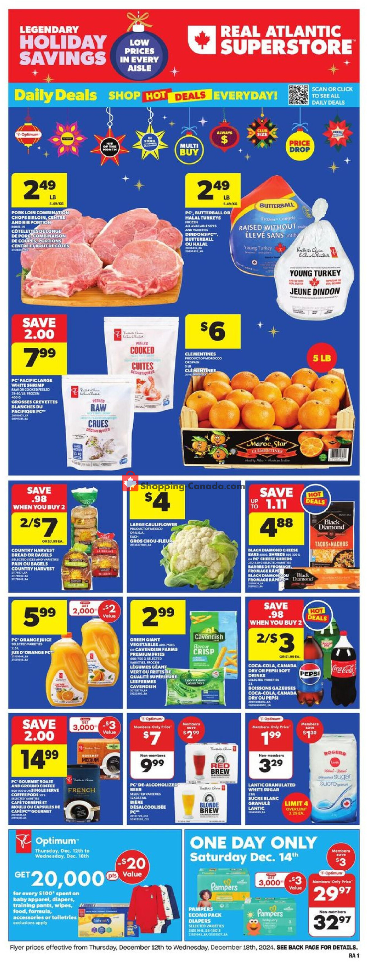Atlantic Superstore flyer from Thursday December 12, 2024 to Wednesday December 18, 2024 - page 3