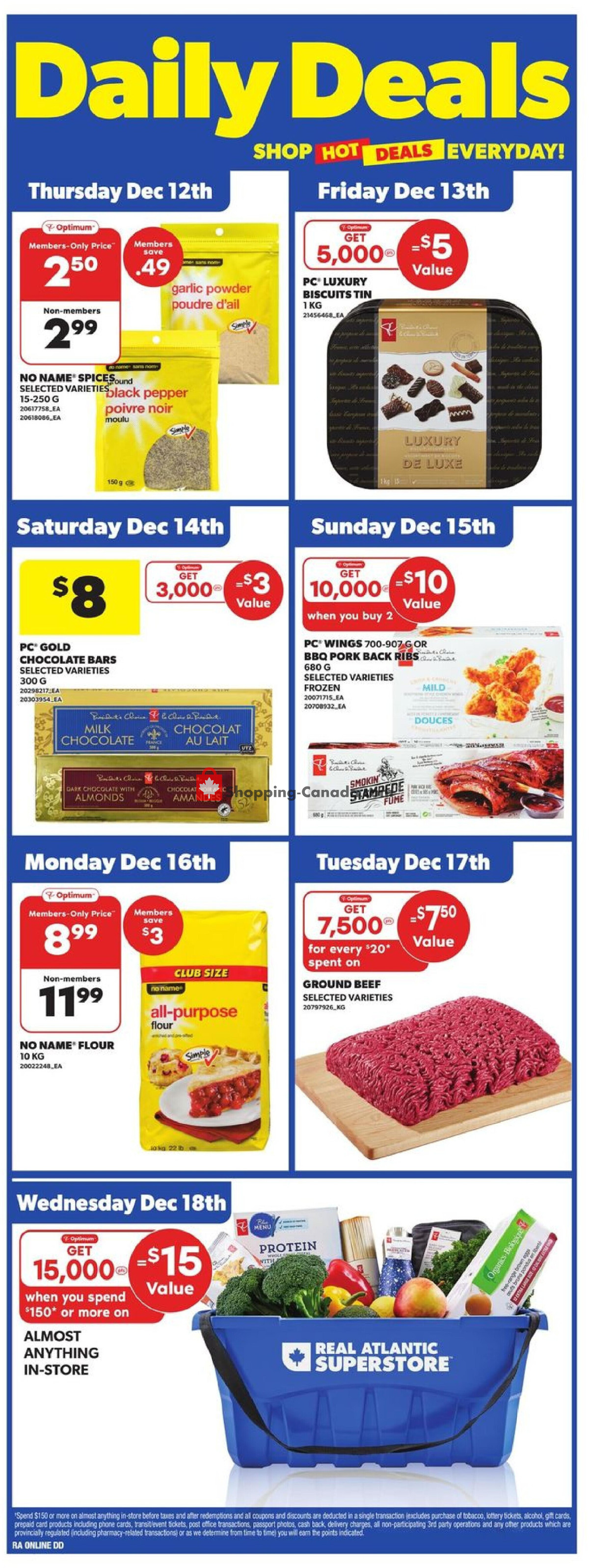 Atlantic Superstore flyer from Thursday December 12, 2024 to Wednesday December 18, 2024 - page 4
