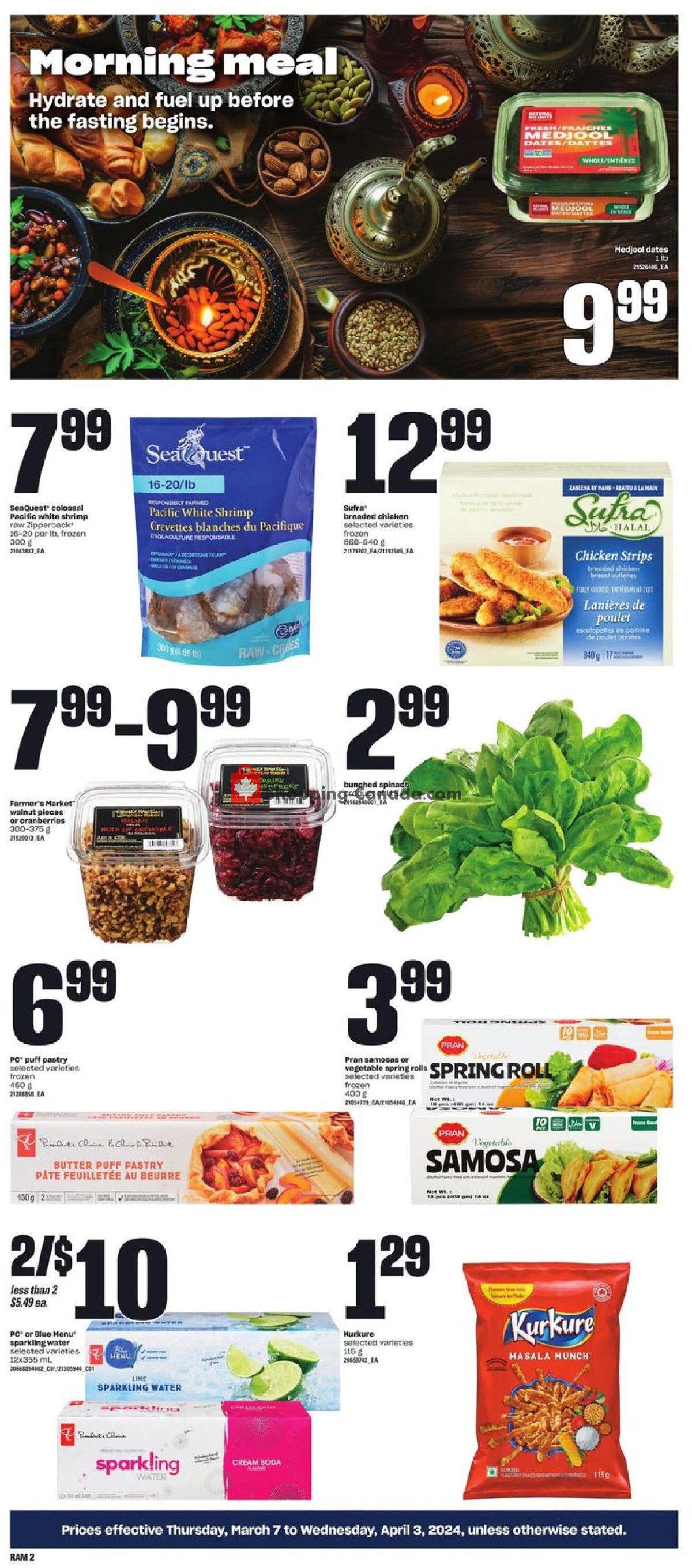 Atlantic Superstore flyer from Thursday March 7, 2024 to Wednesday April 3, 2024 - page 2