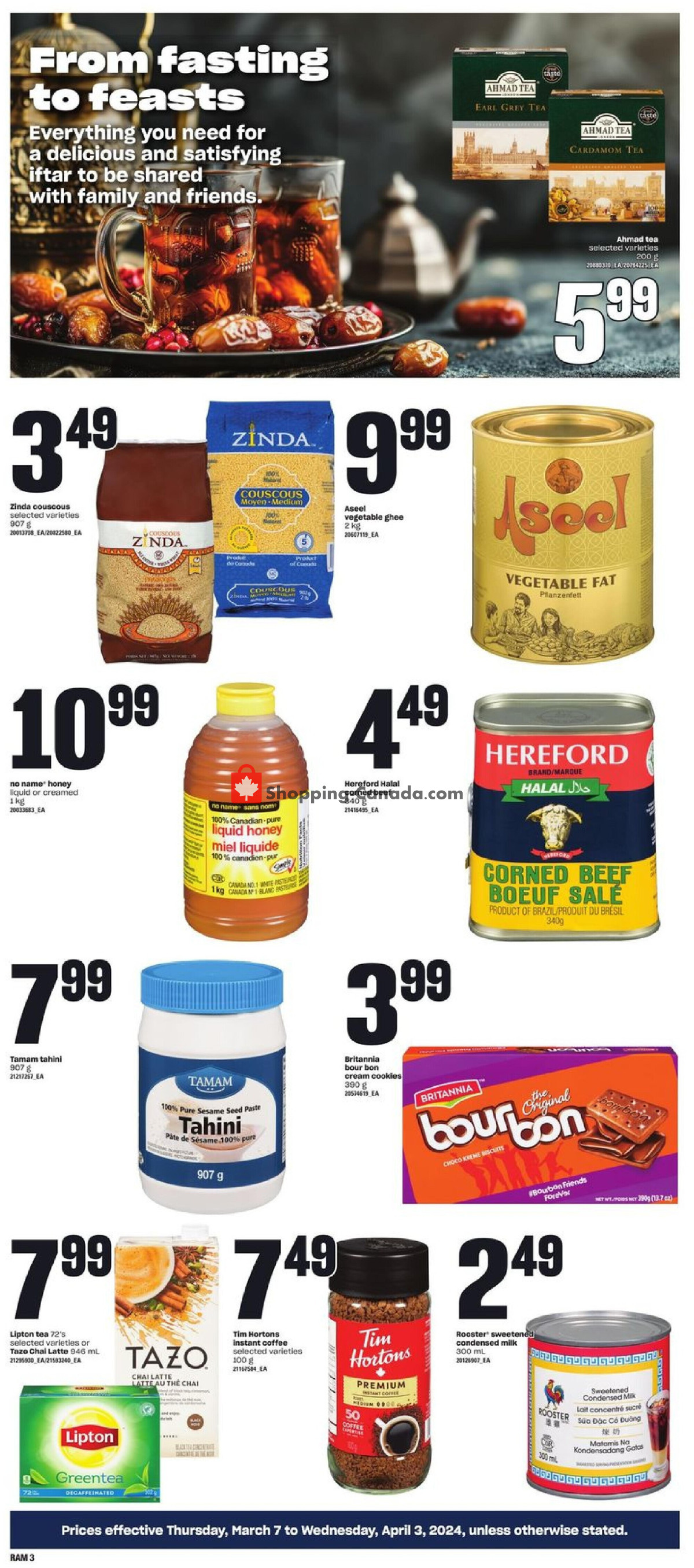 Atlantic Superstore flyer from Thursday March 7, 2024 to Wednesday April 3, 2024 - page 3