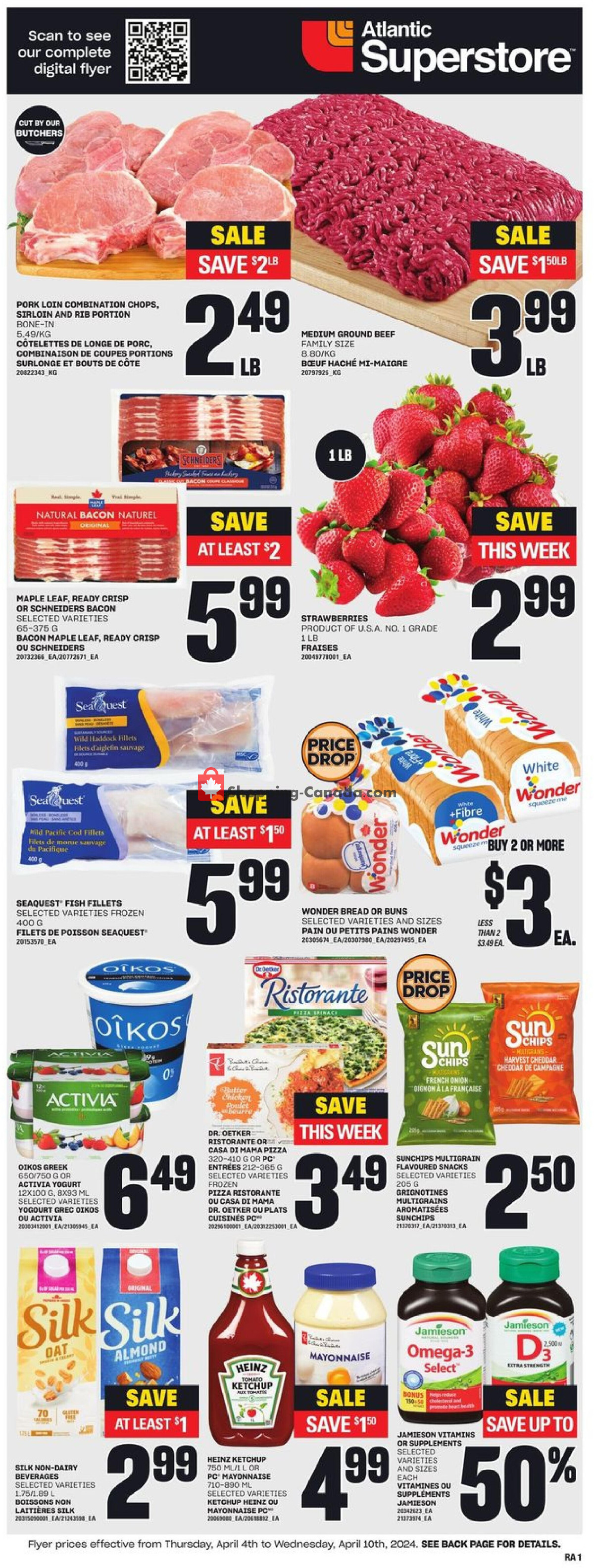 Atlantic Superstore flyer from Thursday April 4, 2024 to Wednesday April 10, 2024 - page 4