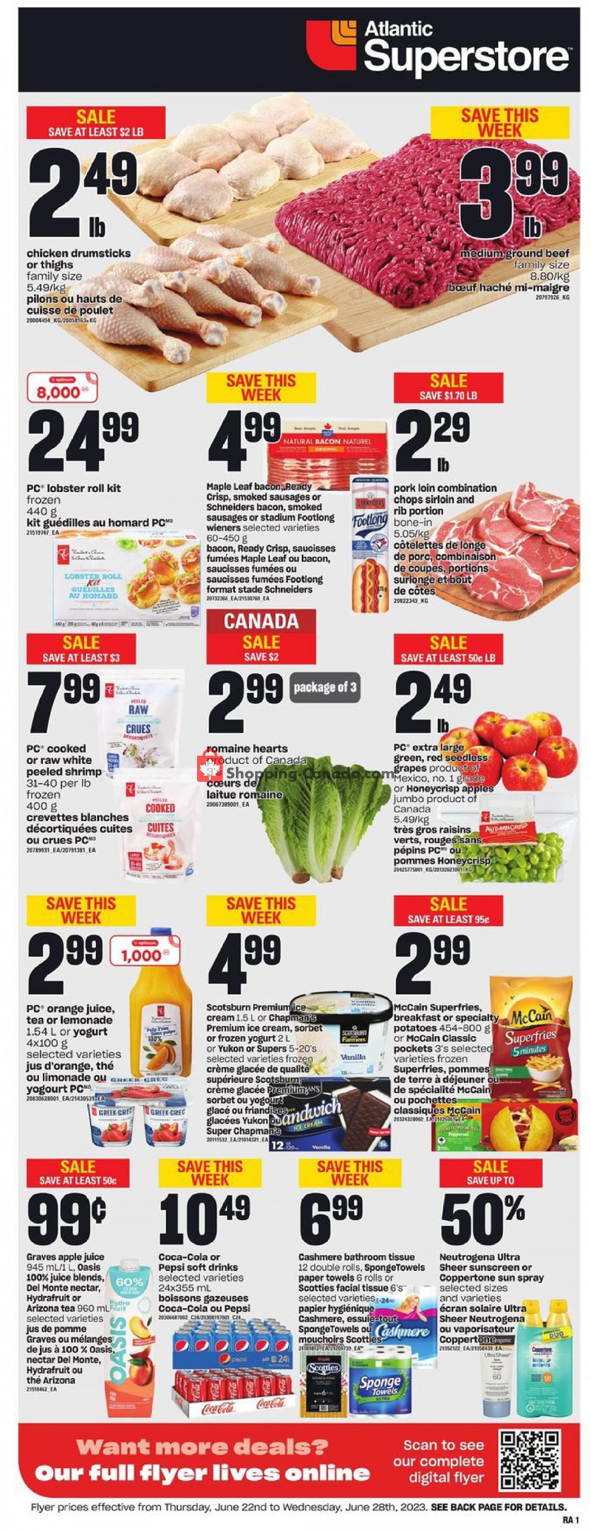 Atlantic Superstore flyer from Thursday June 22, 2023 to Wednesday June 28, 2023 - page 3