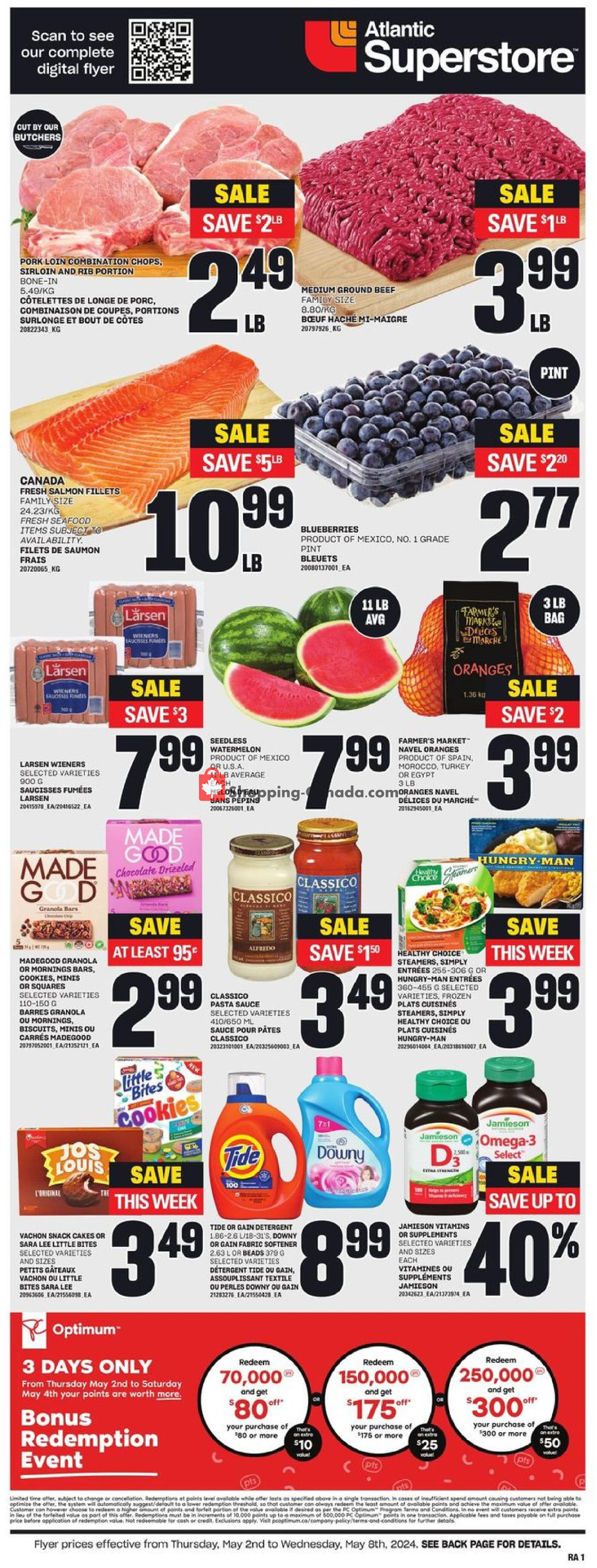 Atlantic Superstore flyer from Thursday May 2, 2024 to Wednesday May 8, 2024 - page 4
