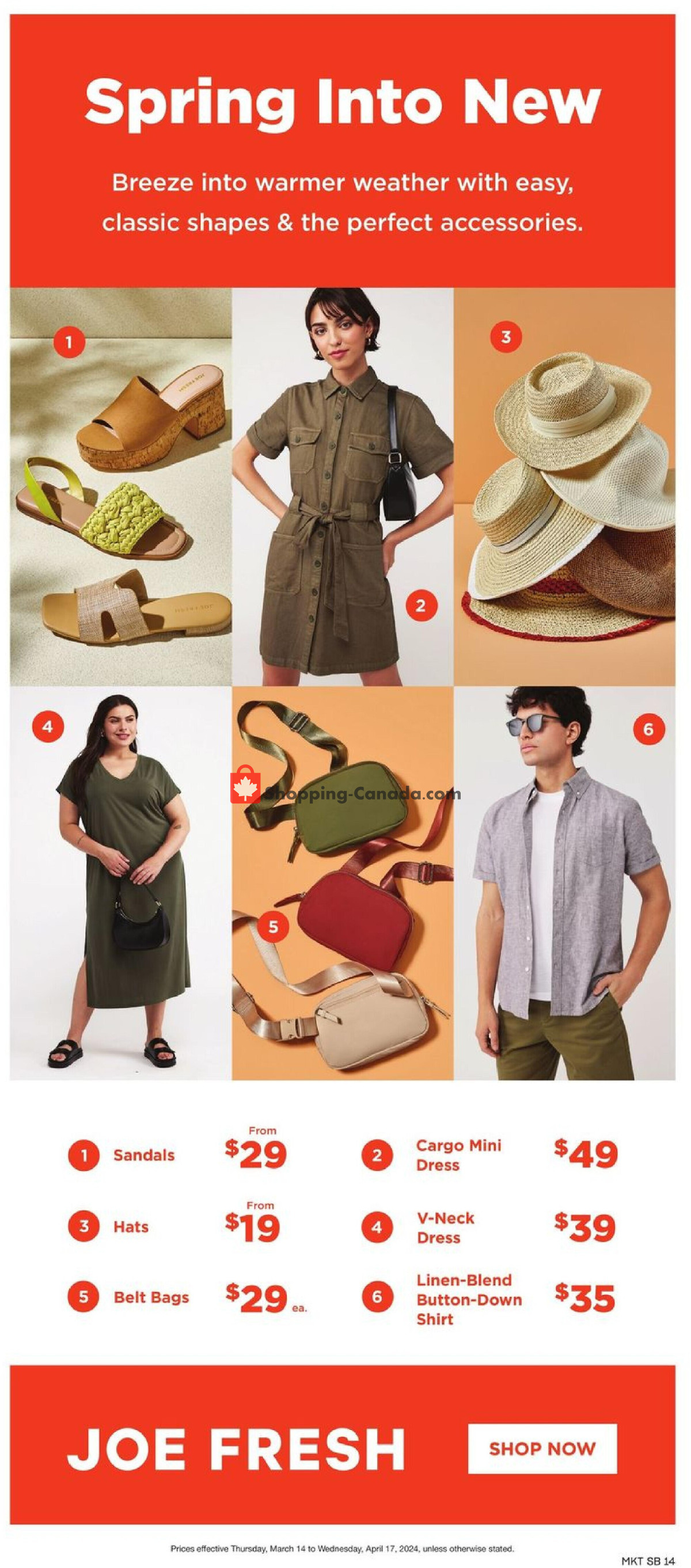 Atlantic Superstore flyer from Thursday March 14, 2024 to Wednesday April 17, 2024 - page 14