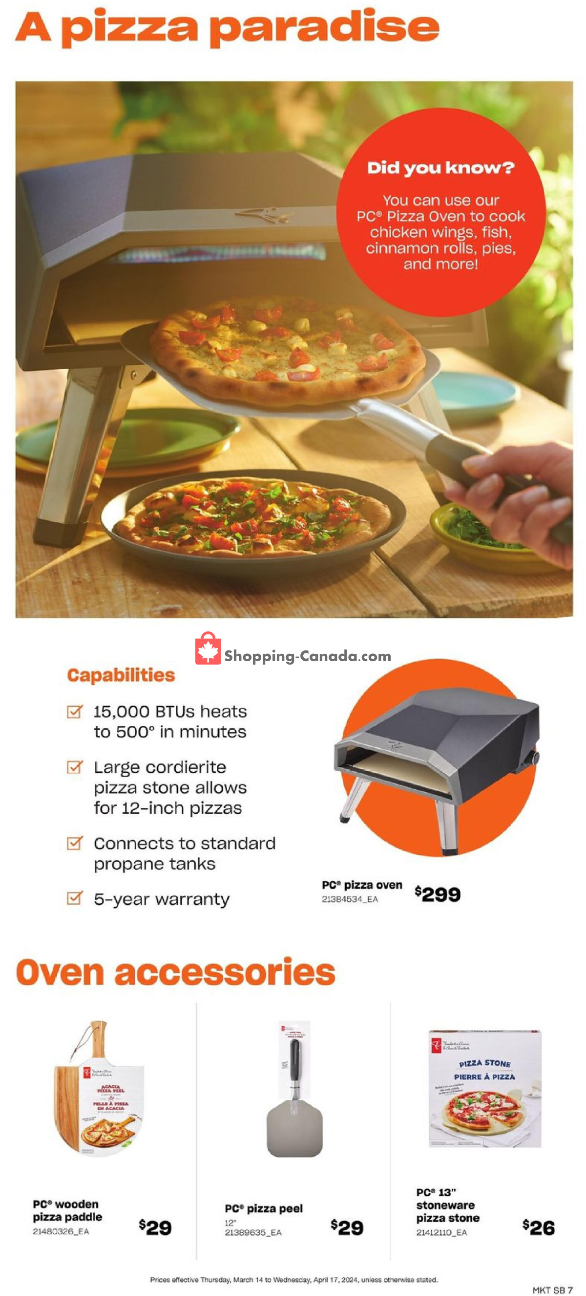 Atlantic Superstore flyer from Thursday March 14, 2024 to Wednesday April 17, 2024 - page 7