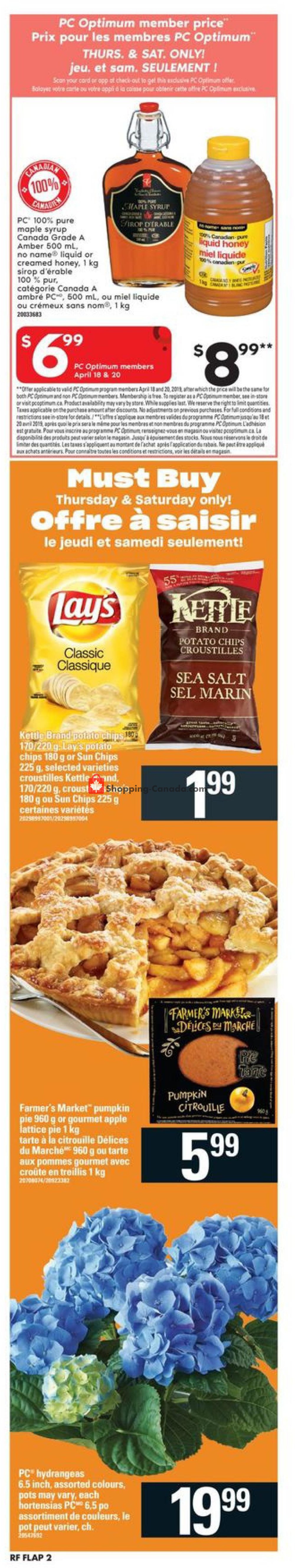 Atlantic Superstore flyer from Thursday April 18, 2019 to Wednesday April 24, 2019 - page 2