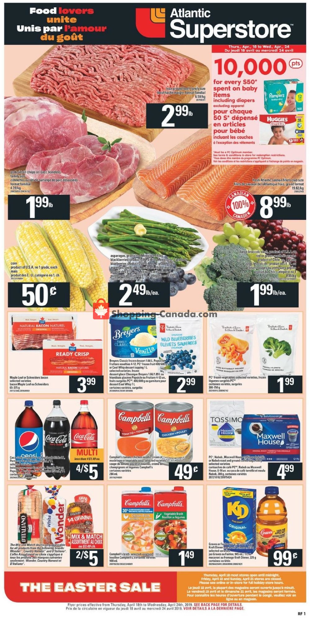 Atlantic Superstore flyer from Thursday April 18, 2019 to Wednesday April 24, 2019 - page 3