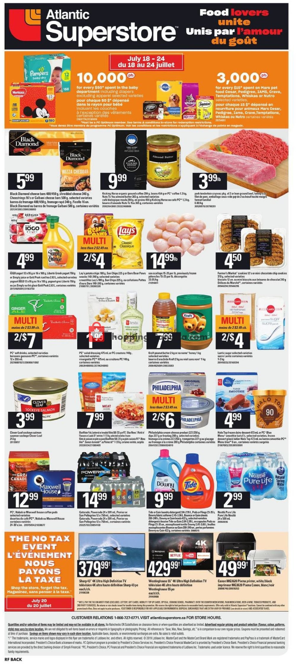 Atlantic Superstore flyer from Thursday July 18, 2019 to Wednesday July 24, 2019 - page 18