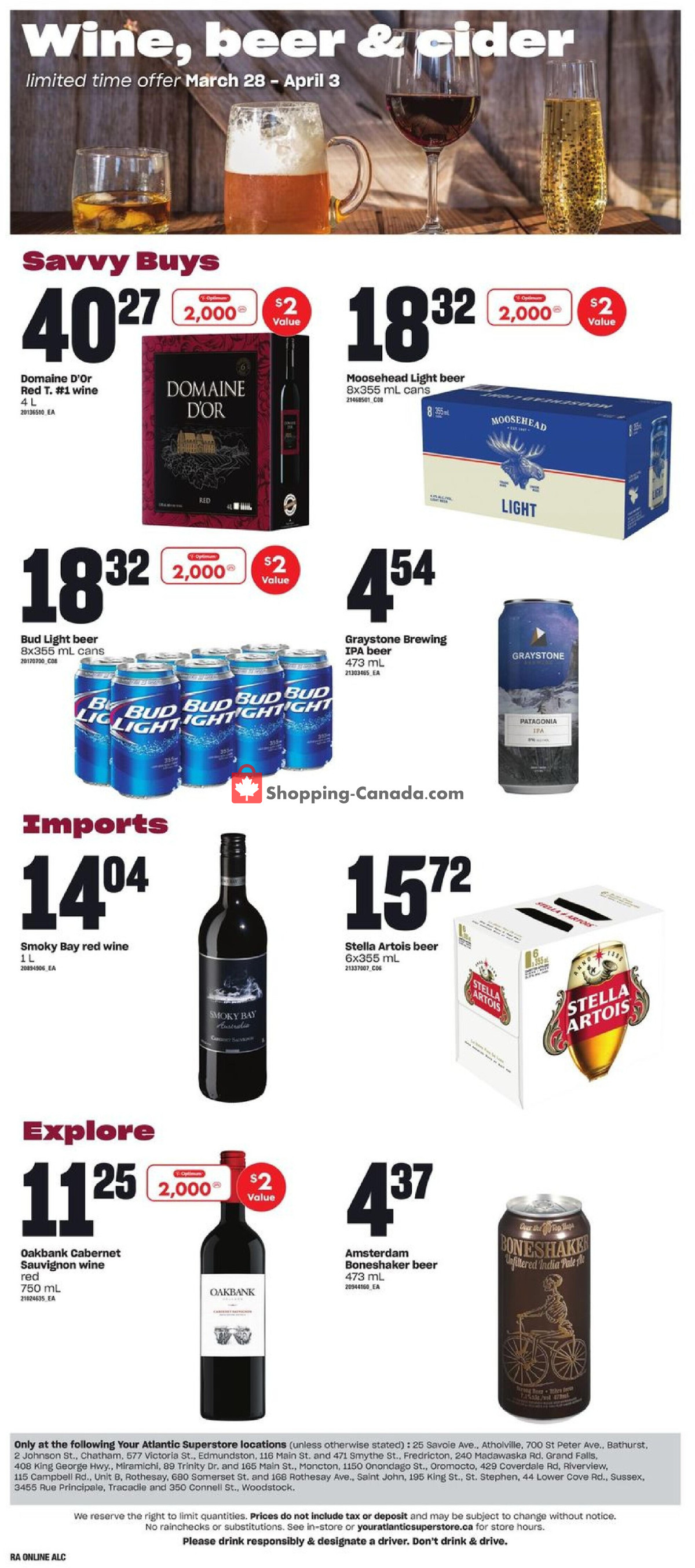Atlantic Superstore flyer from Thursday March 28, 2024 to Wednesday April 3, 2024 - page 14