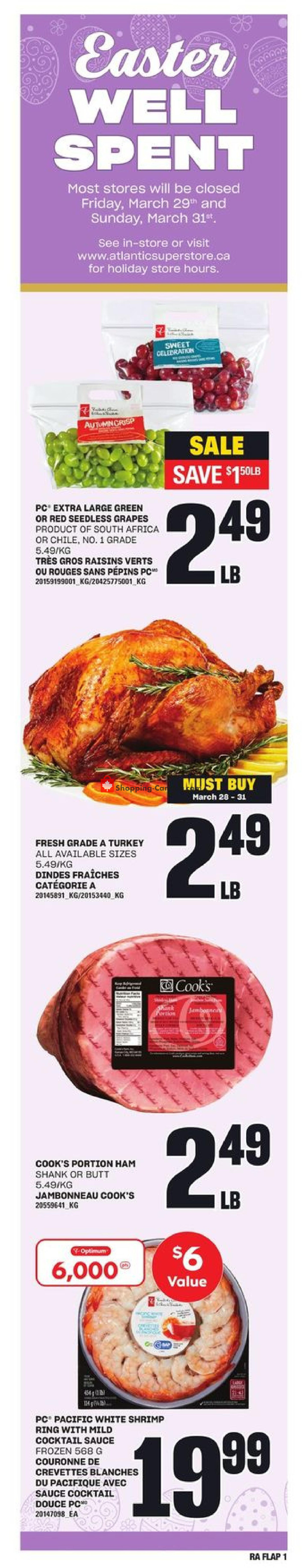 Atlantic Superstore flyer from Thursday March 28, 2024 to Wednesday April 3, 2024 - page 2