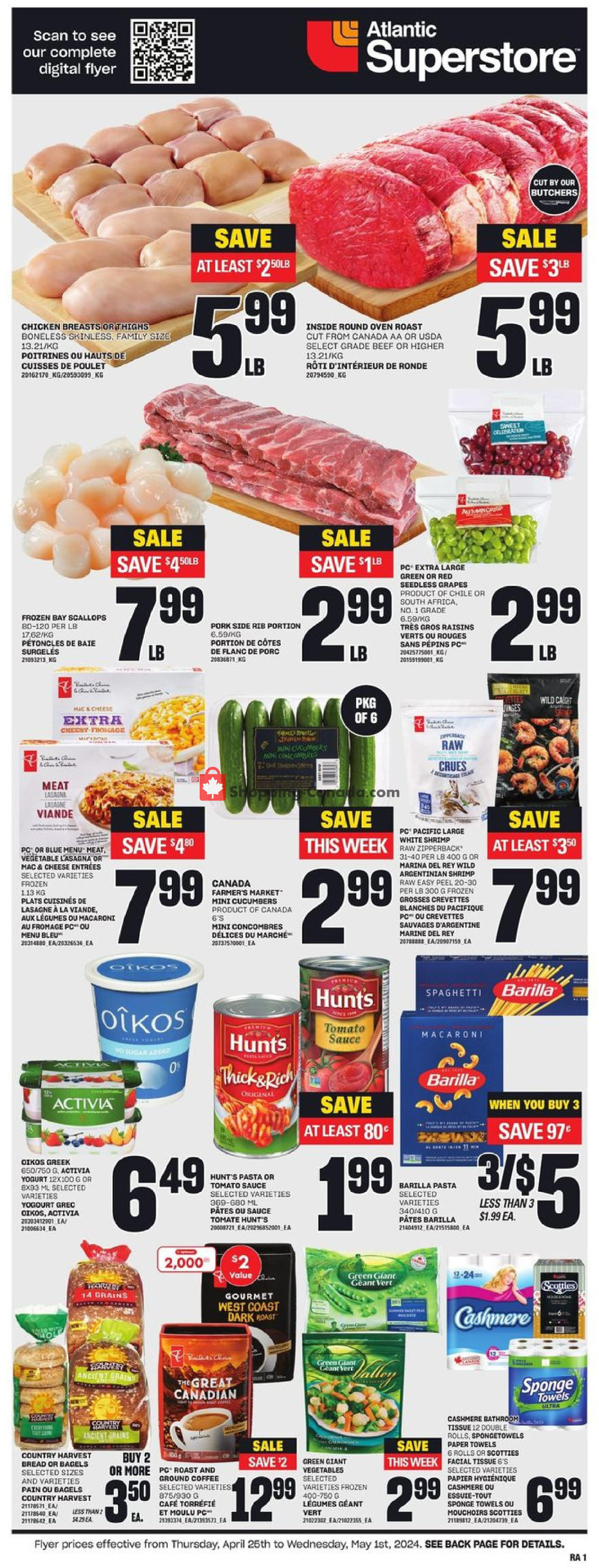 Atlantic Superstore flyer from Thursday April 25, 2024 to Wednesday May 1, 2024 - page 5