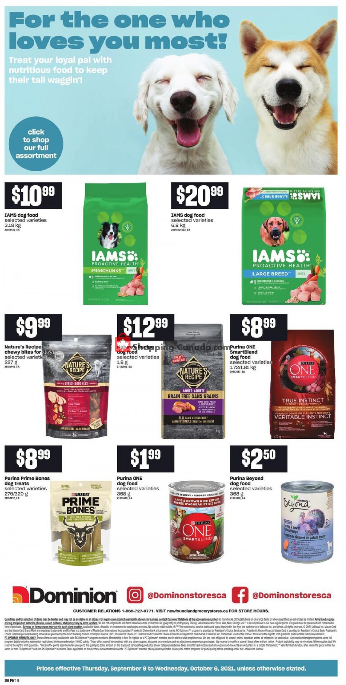 Atlantic Superstore flyer from Thursday September 9, 2021 to Wednesday October 6, 2021 - page 4