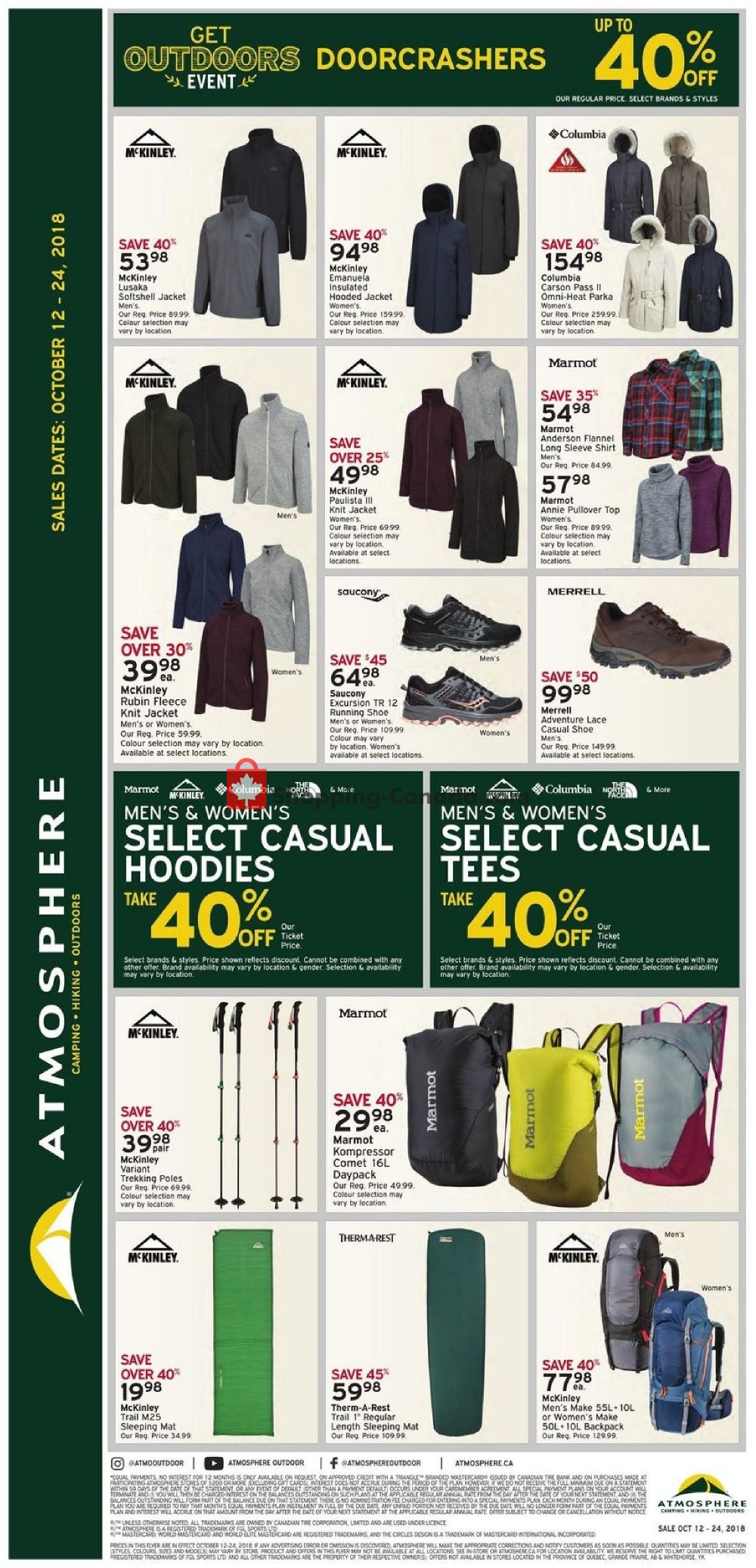 Atmosphere flyer from Friday October 12, 2018 to Wednesday October 24, 2018 - page 2