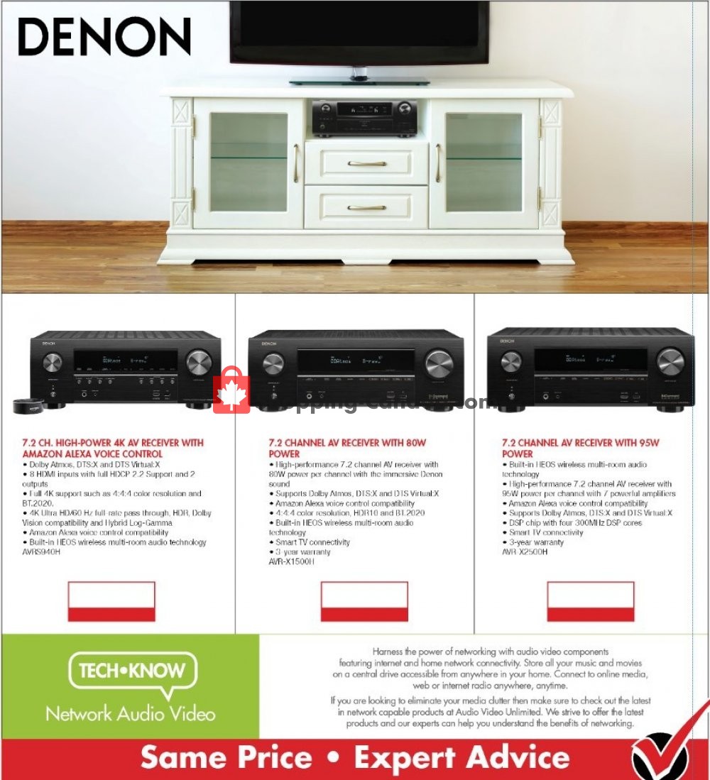Audio Video Unlimited flyer from Monday April 1, 2019 to Sunday June 30, 2019 - page 5