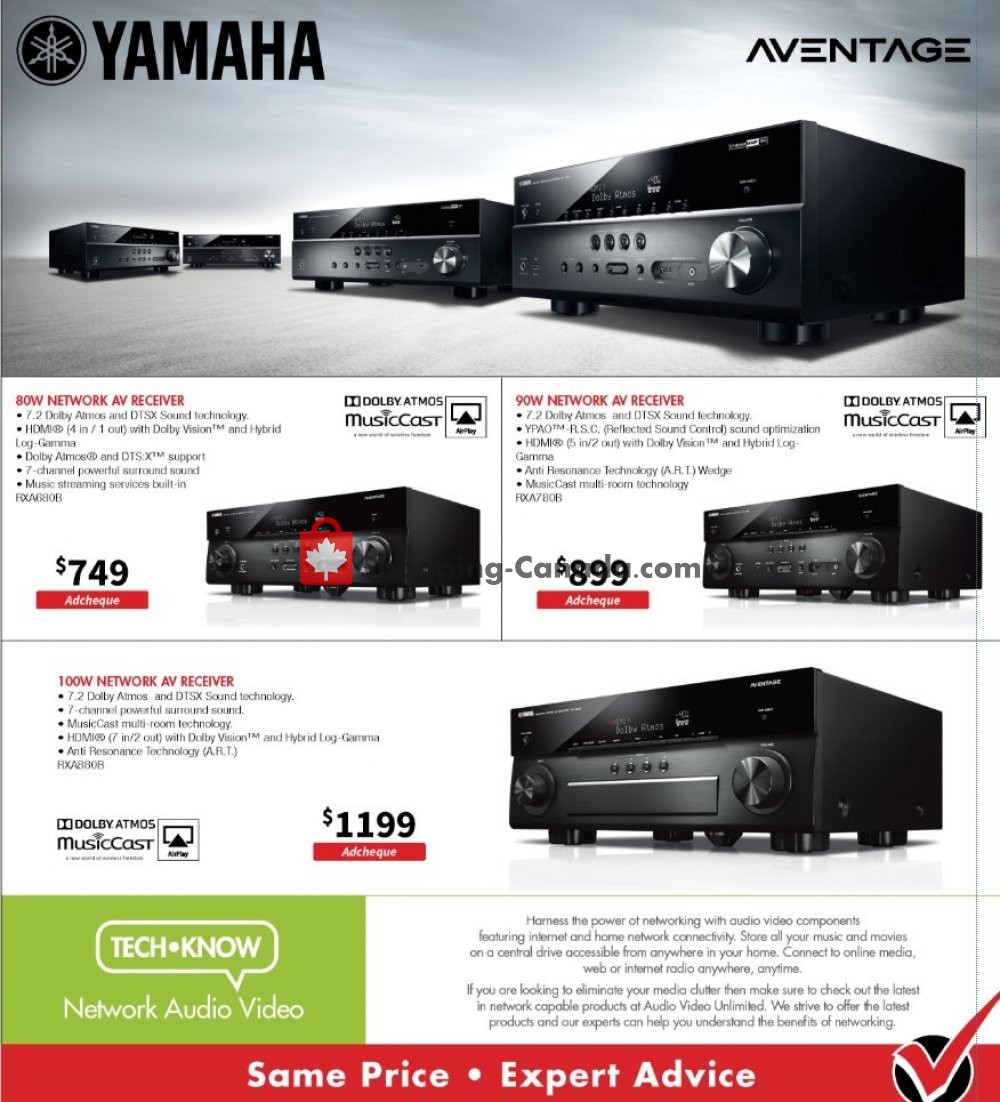 Audio Video Unlimited flyer from Monday April 1, 2019 to Sunday June 30, 2019 - page 8