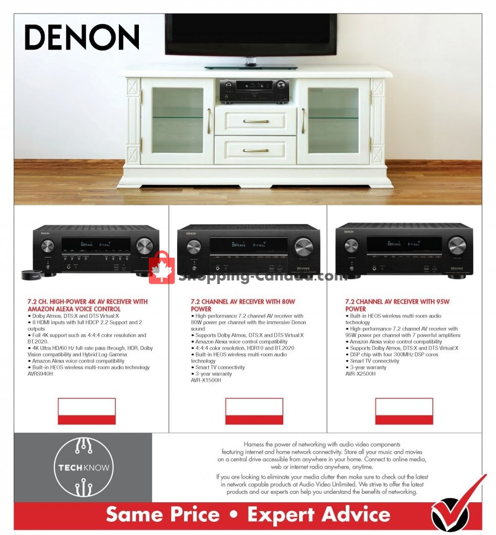 Audio Video Unlimited flyer from Thursday August 1, 2019 to Saturday August 31, 2019 - page 5