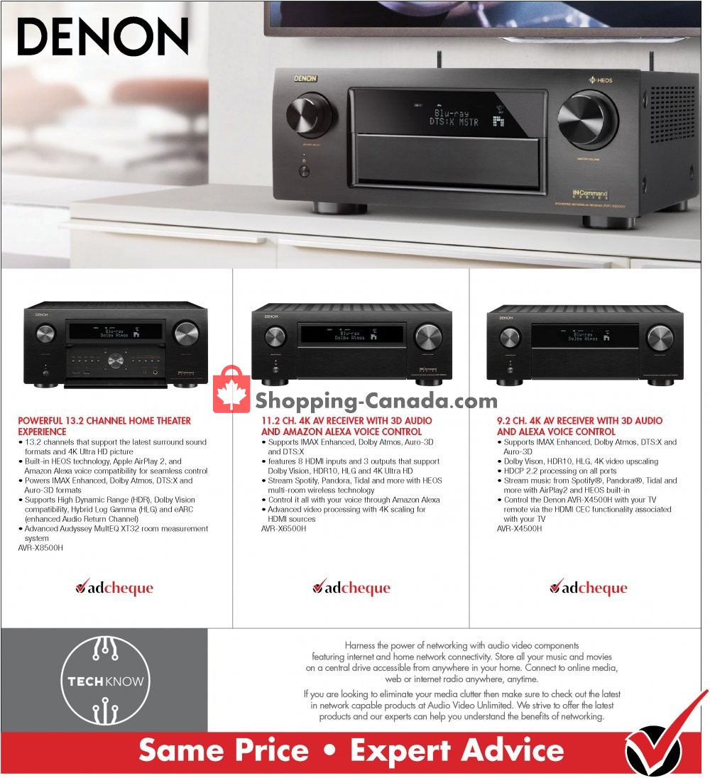 Audio Video Unlimited flyer from Thursday August 1, 2019 to Saturday August 31, 2019 - page 6