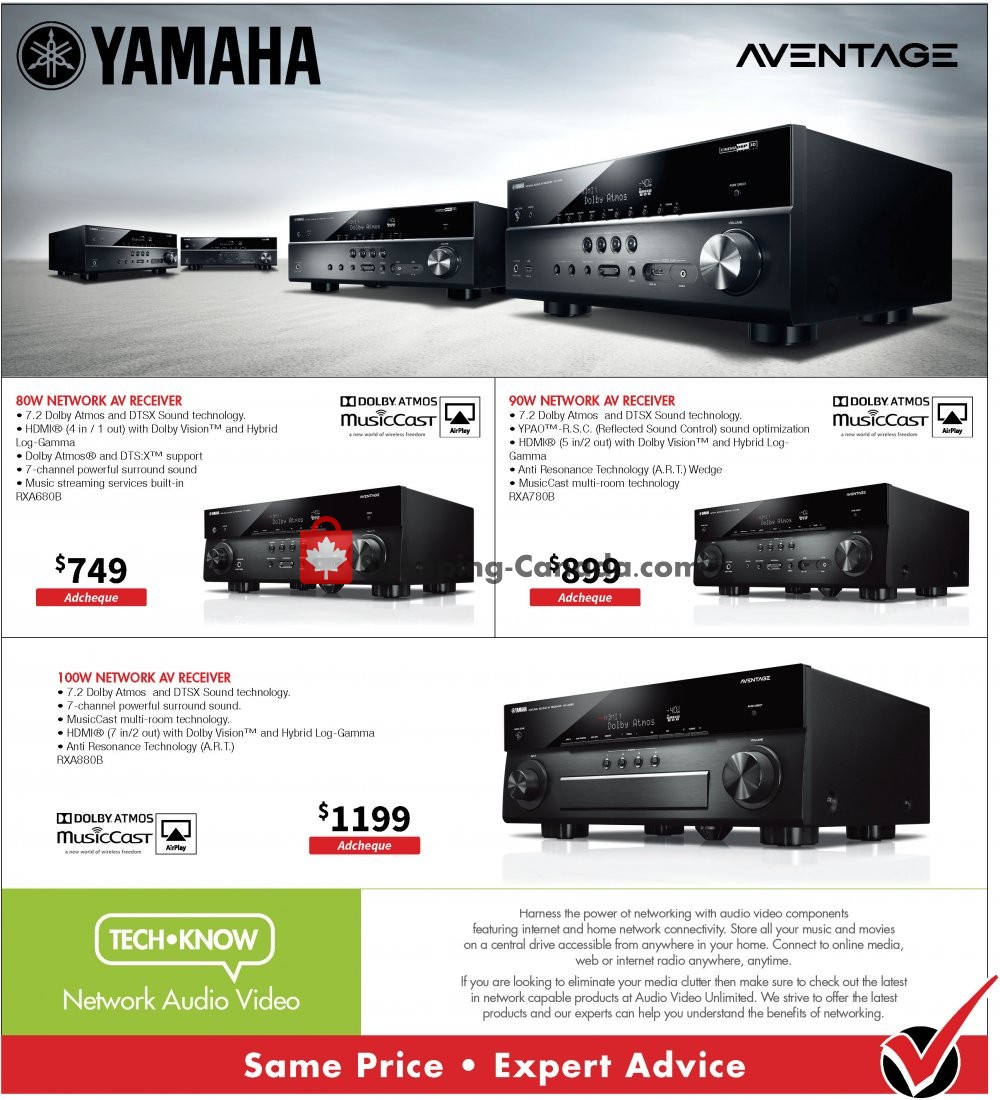 Audio Video Unlimited flyer from Thursday August 1, 2019 to Saturday August 31, 2019 - page 8
