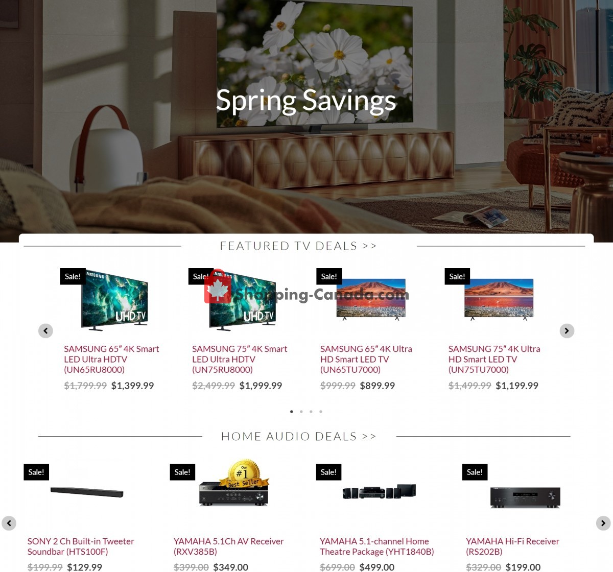 Audio Video Unlimited flyer from Tuesday April 20, 2021 to Monday April 26, 2021 - page 1
