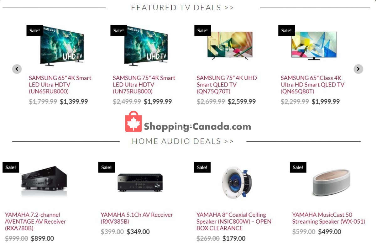 Audio Video Unlimited flyer from Tuesday September 7, 2021 to Monday September 13, 2021 - page 1