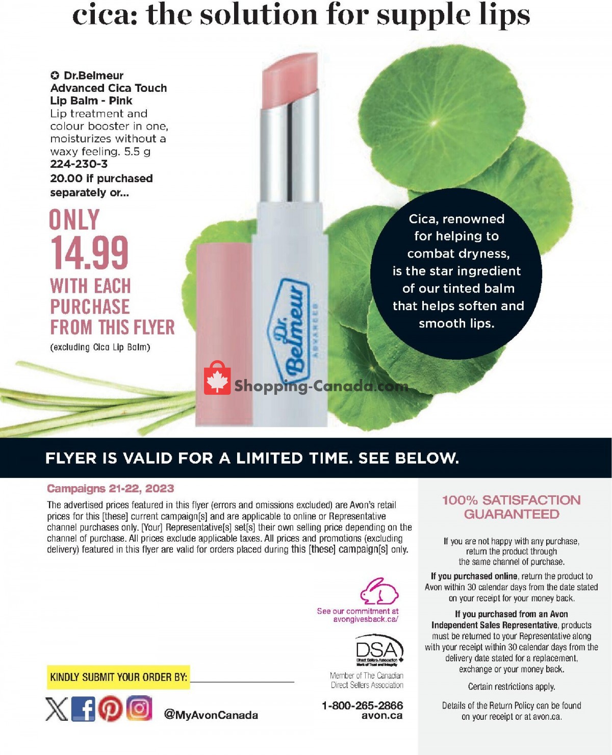 Avon flyer from Wednesday November 1, 2023 to Thursday November 30, 2023 - page 18