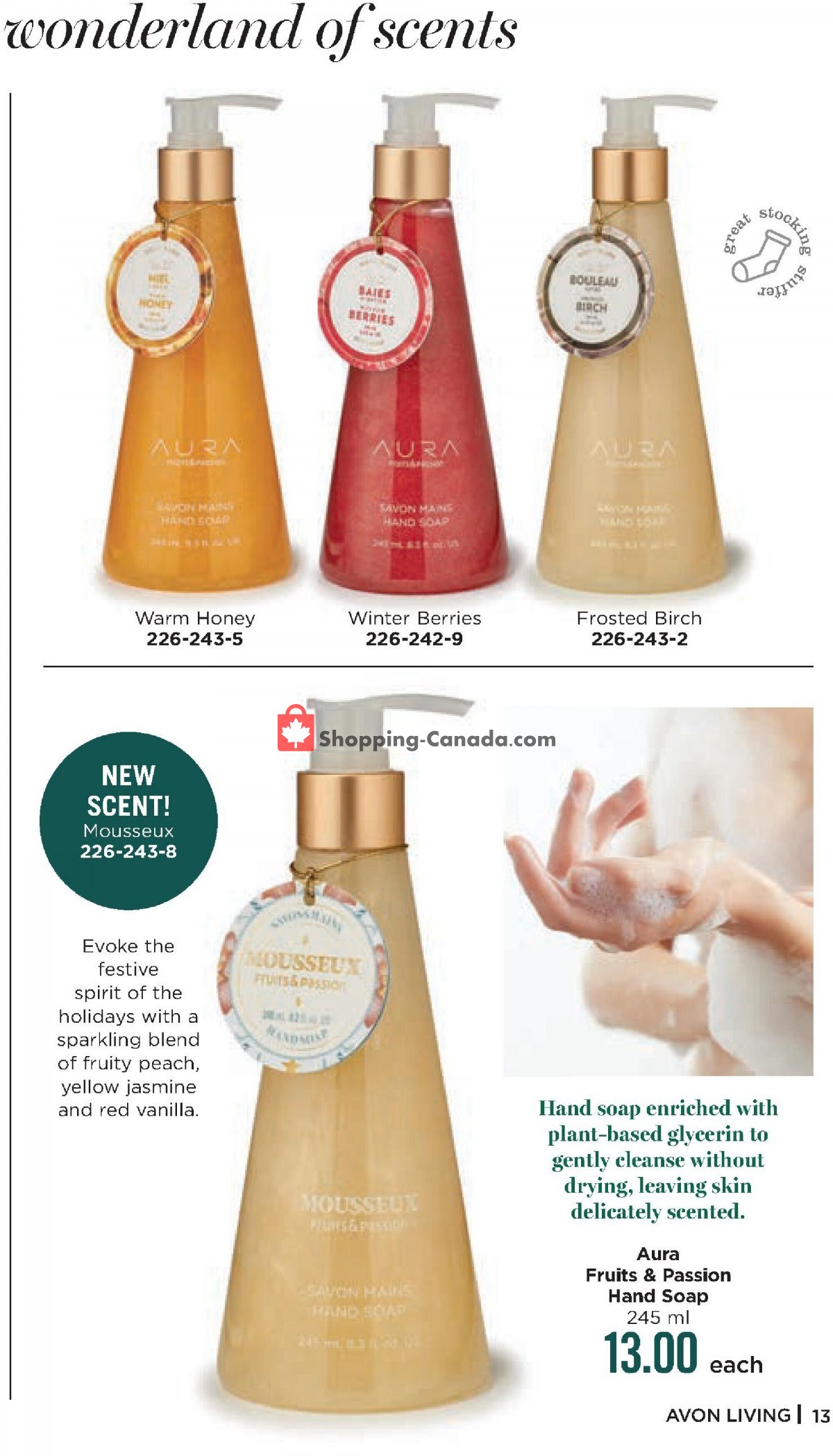 Avon flyer from Wednesday November 1, 2023 to Sunday December 31, 2023 - page 13